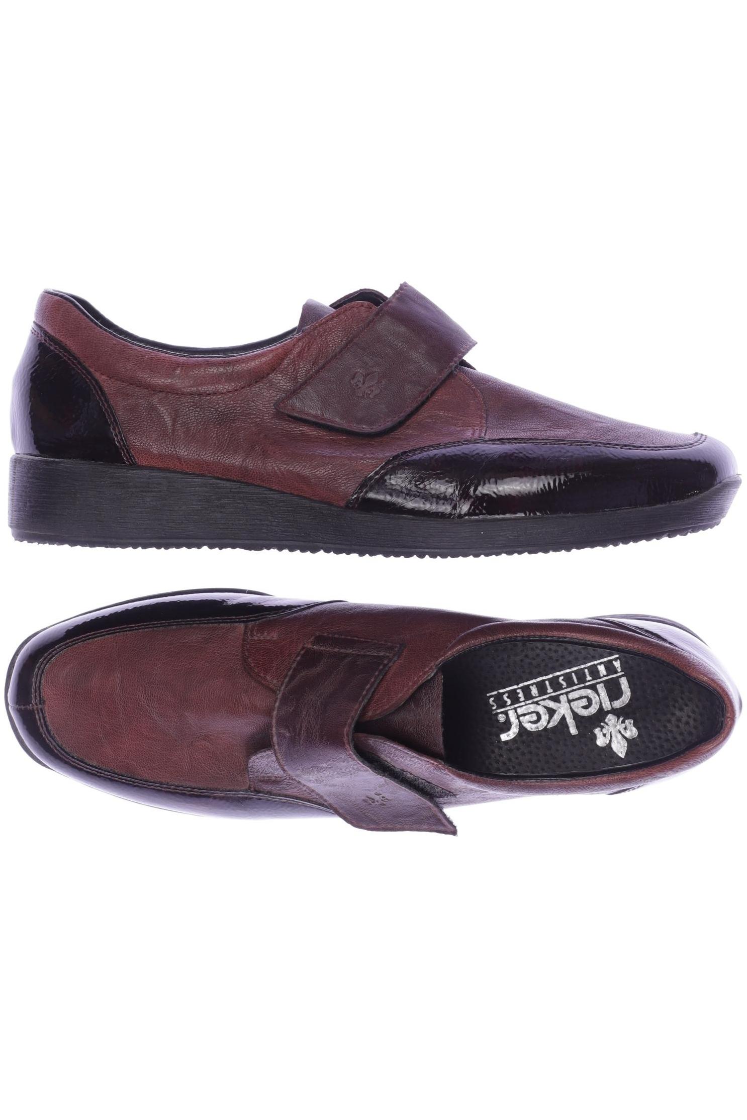 

Rieker Damen Halbschuh, bordeaux, Gr. 41