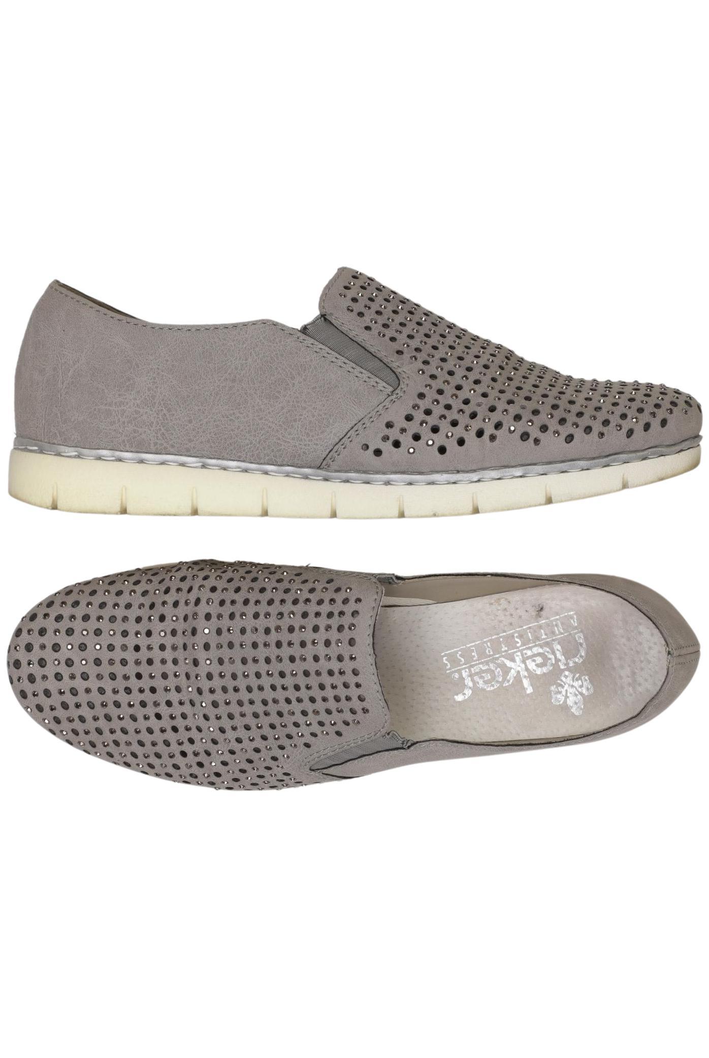 

Rieker Damen Halbschuh, grau, Gr. 38