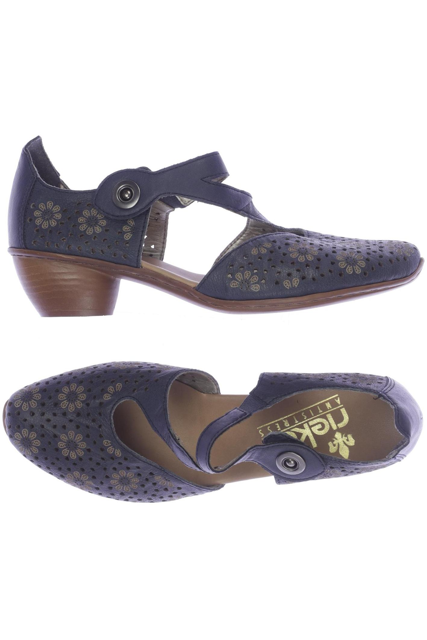 

Rieker Damen Halbschuh, marineblau, Gr. 36