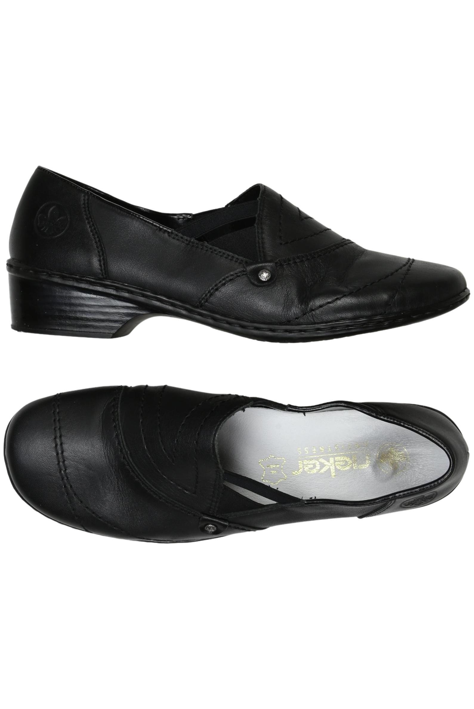 

Rieker Damen Halbschuh, schwarz, Gr. 40