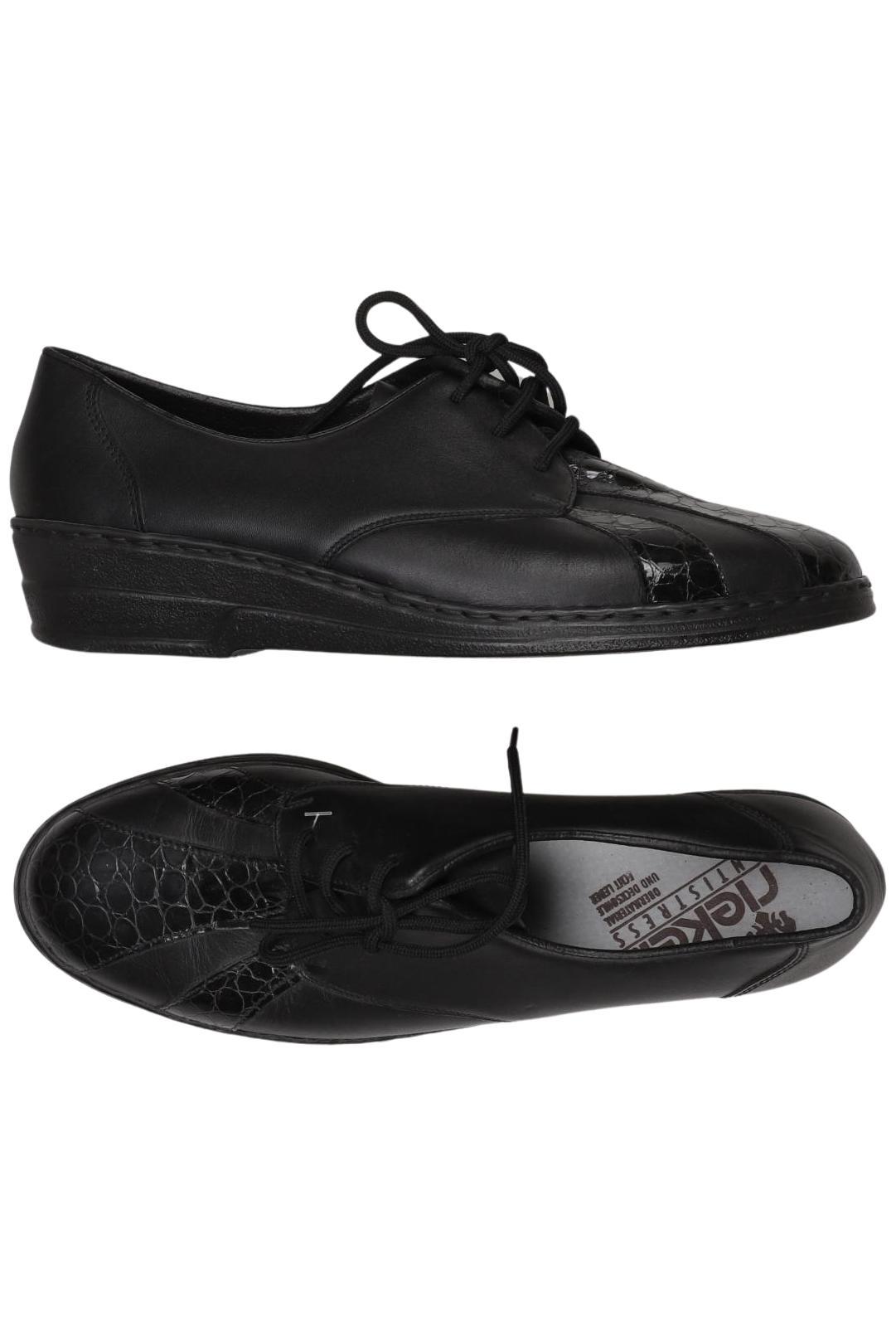 

Rieker Damen Halbschuh, schwarz, Gr. 7.5