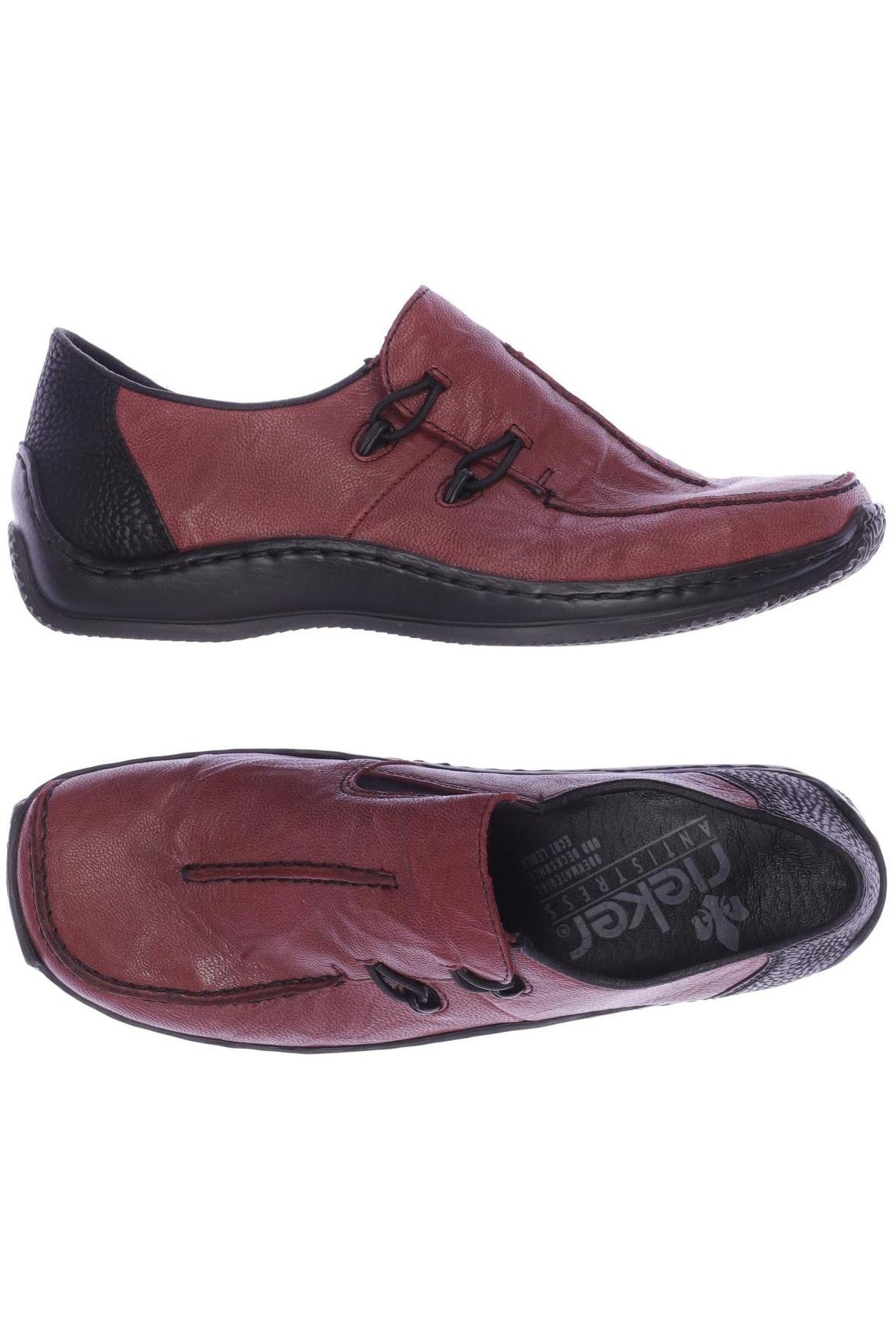 

Rieker Damen Halbschuh, bordeaux, Gr. 36