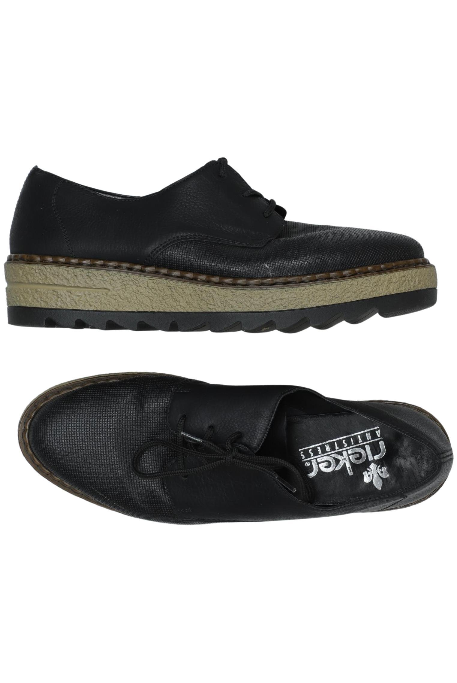 

Rieker Damen Halbschuh, schwarz, Gr. 40