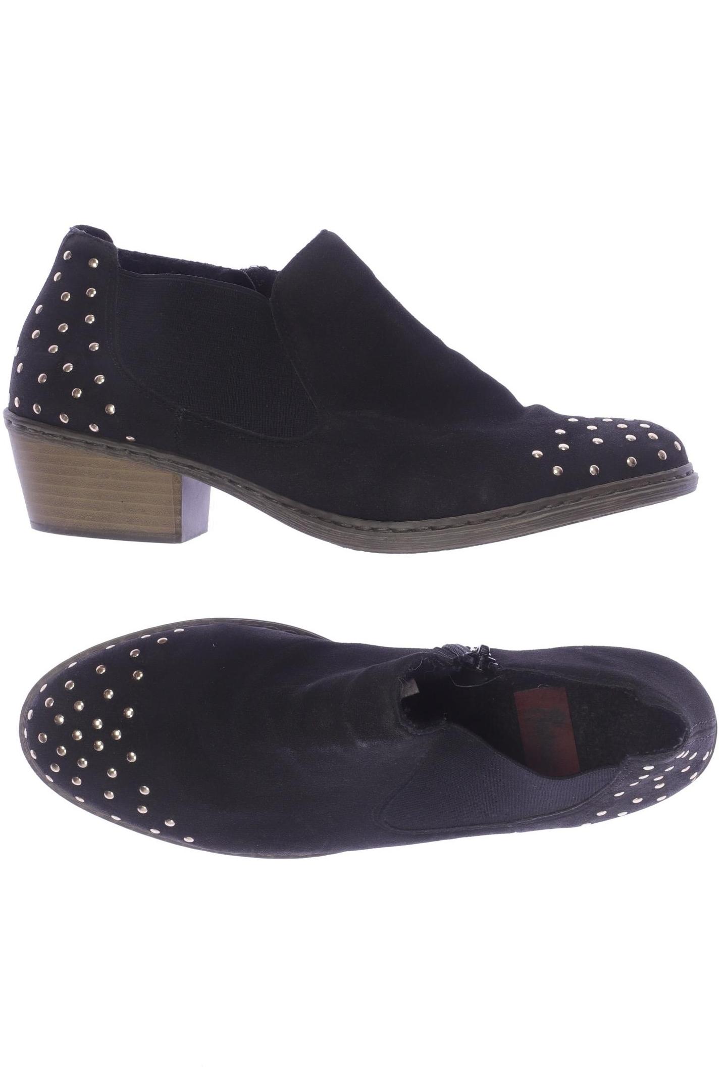 

Rieker Damen Halbschuh, schwarz, Gr. 40