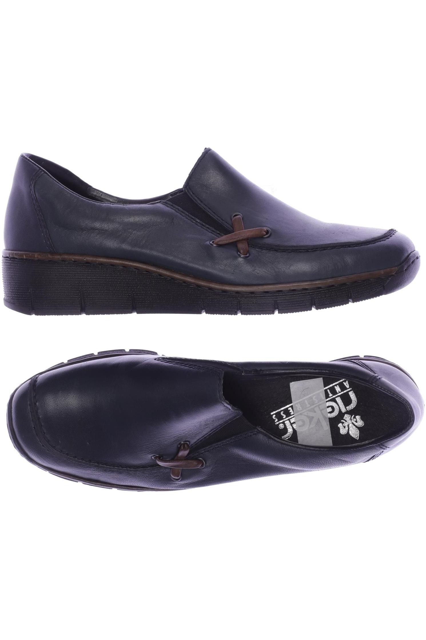 

Rieker Damen Halbschuh, marineblau, Gr. 39