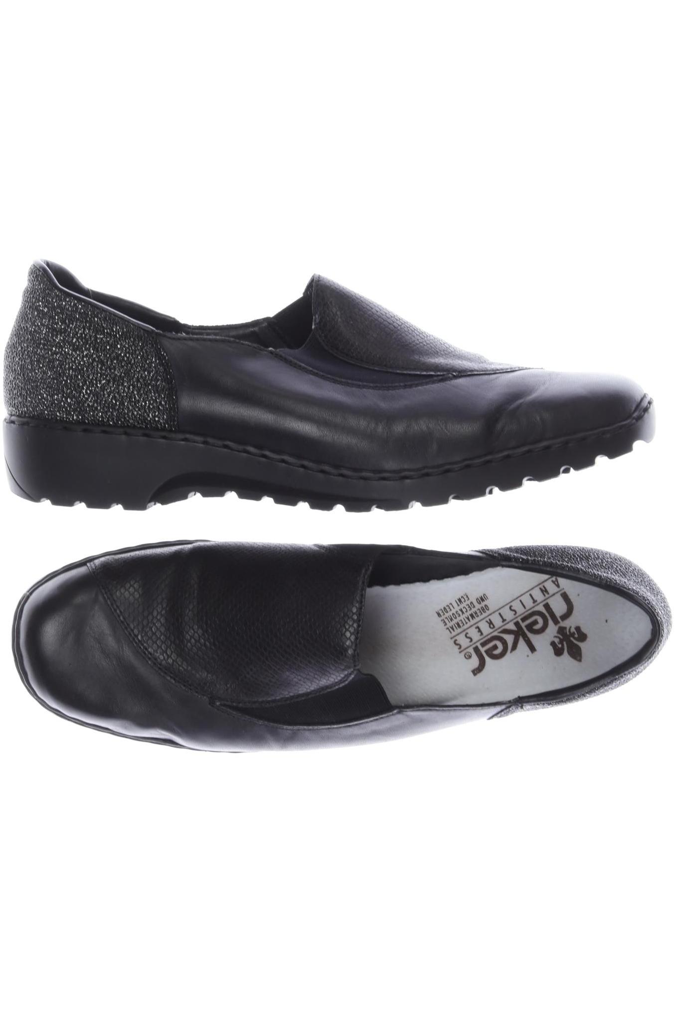 

Rieker Damen Halbschuh, schwarz, Gr. 42