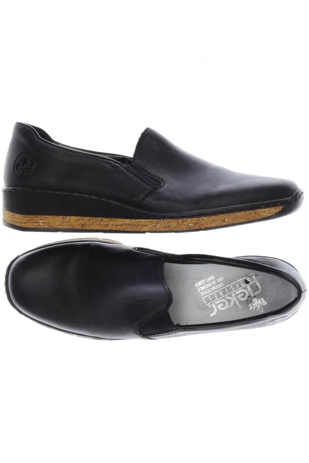 

Rieker Damen Halbschuh, schwarz, Gr. 41