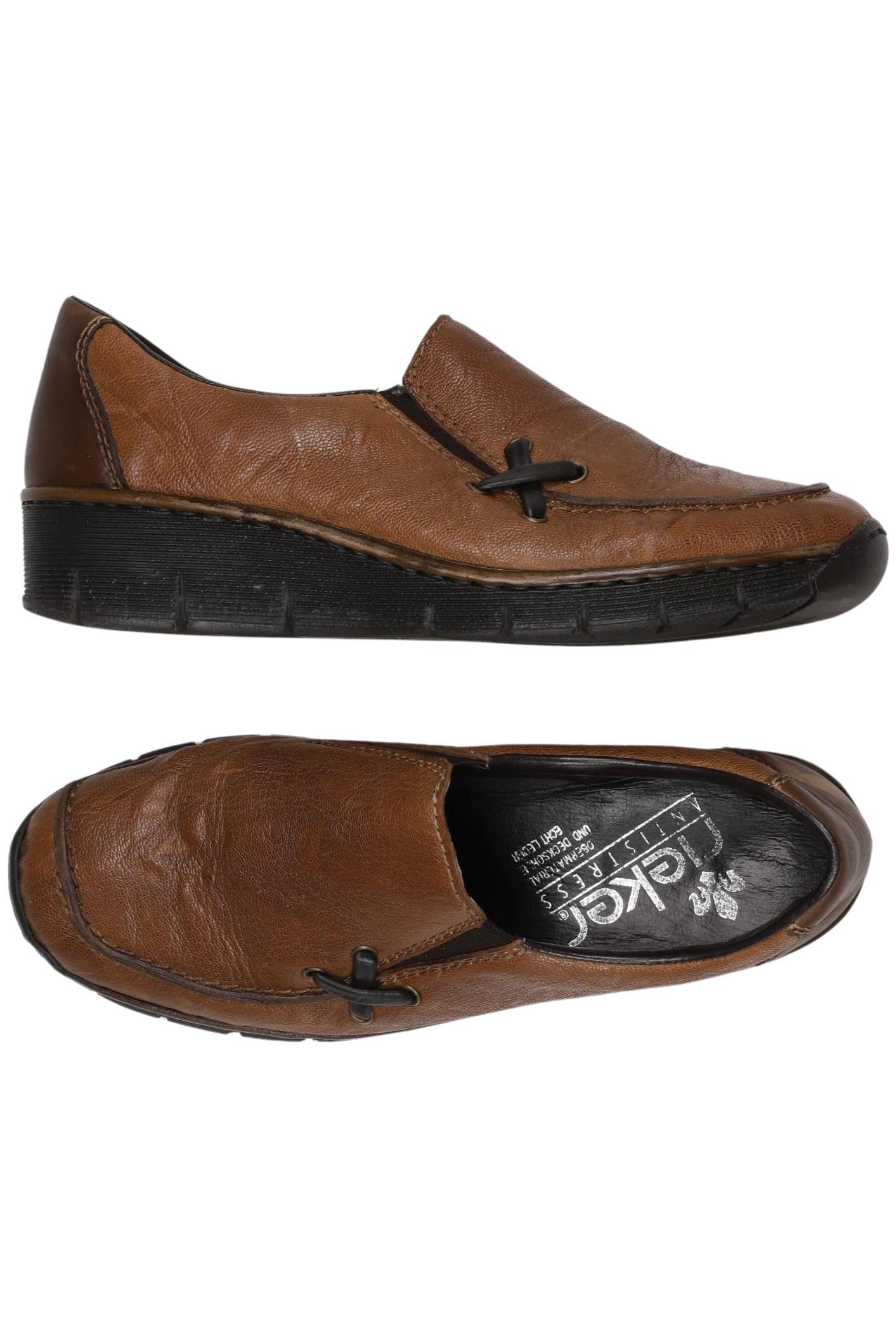 

Rieker Damen Halbschuh, braun, Gr. 36