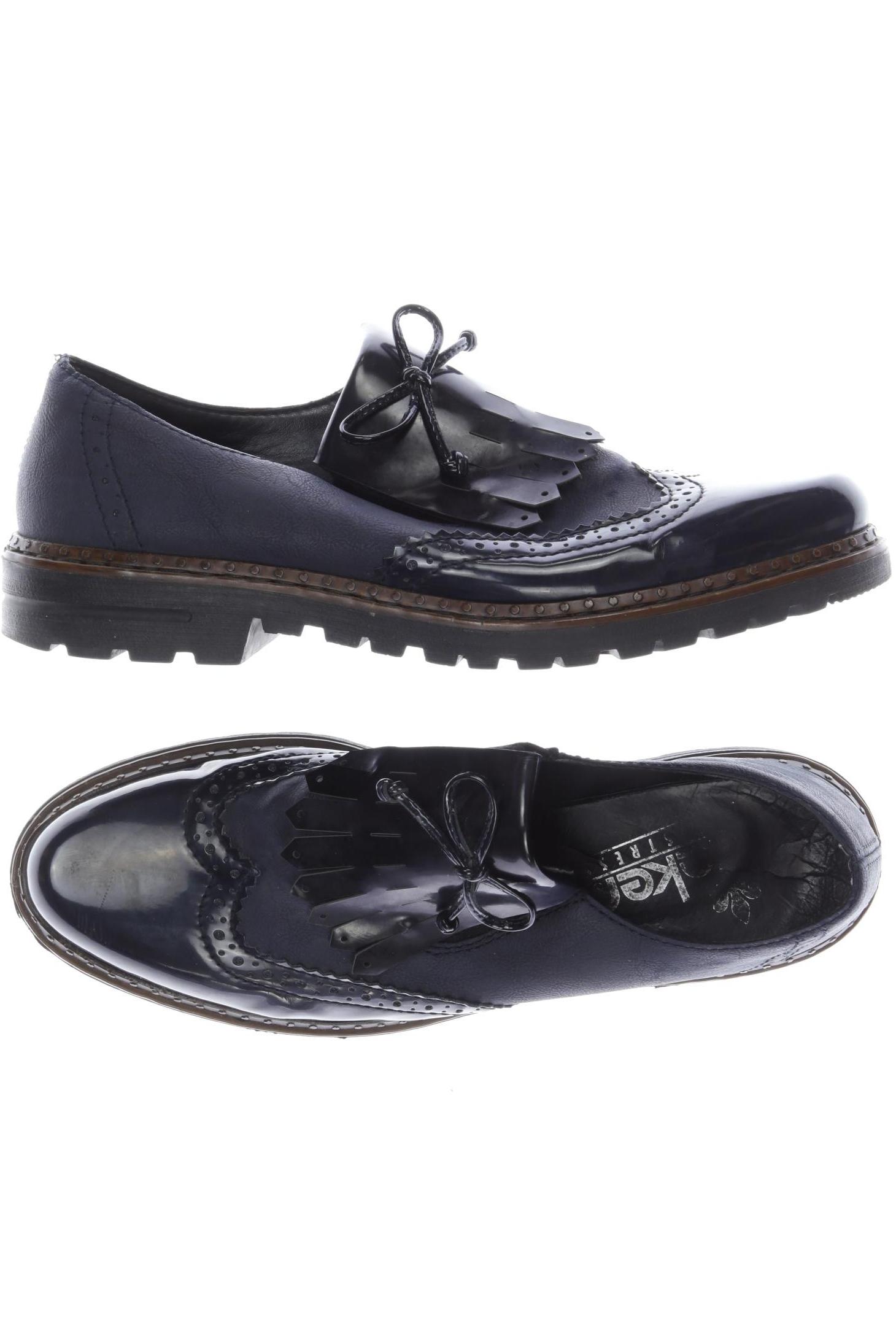 

Rieker Damen Halbschuh, marineblau, Gr. 40