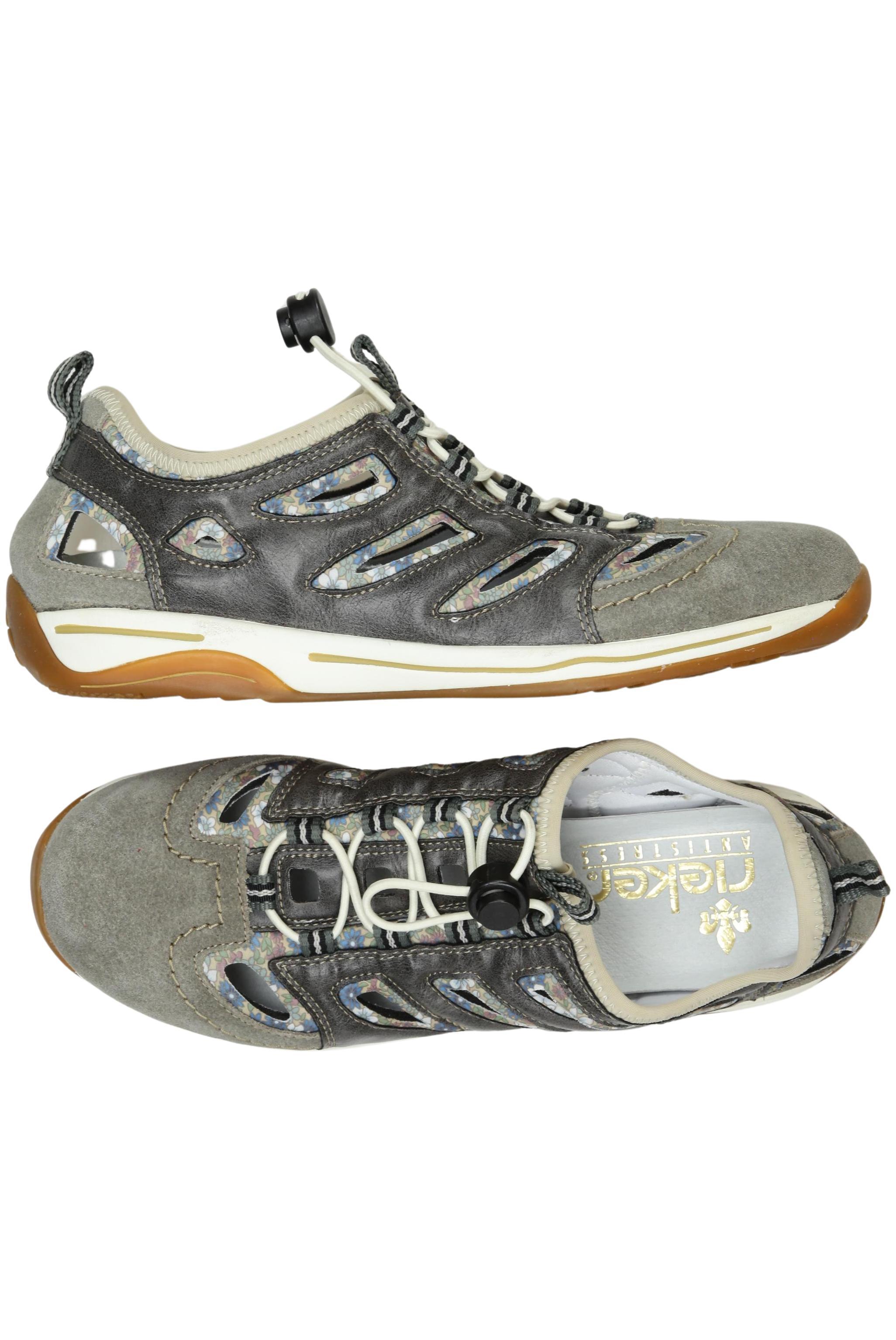 

Rieker Damen Halbschuh, grau, Gr. 38