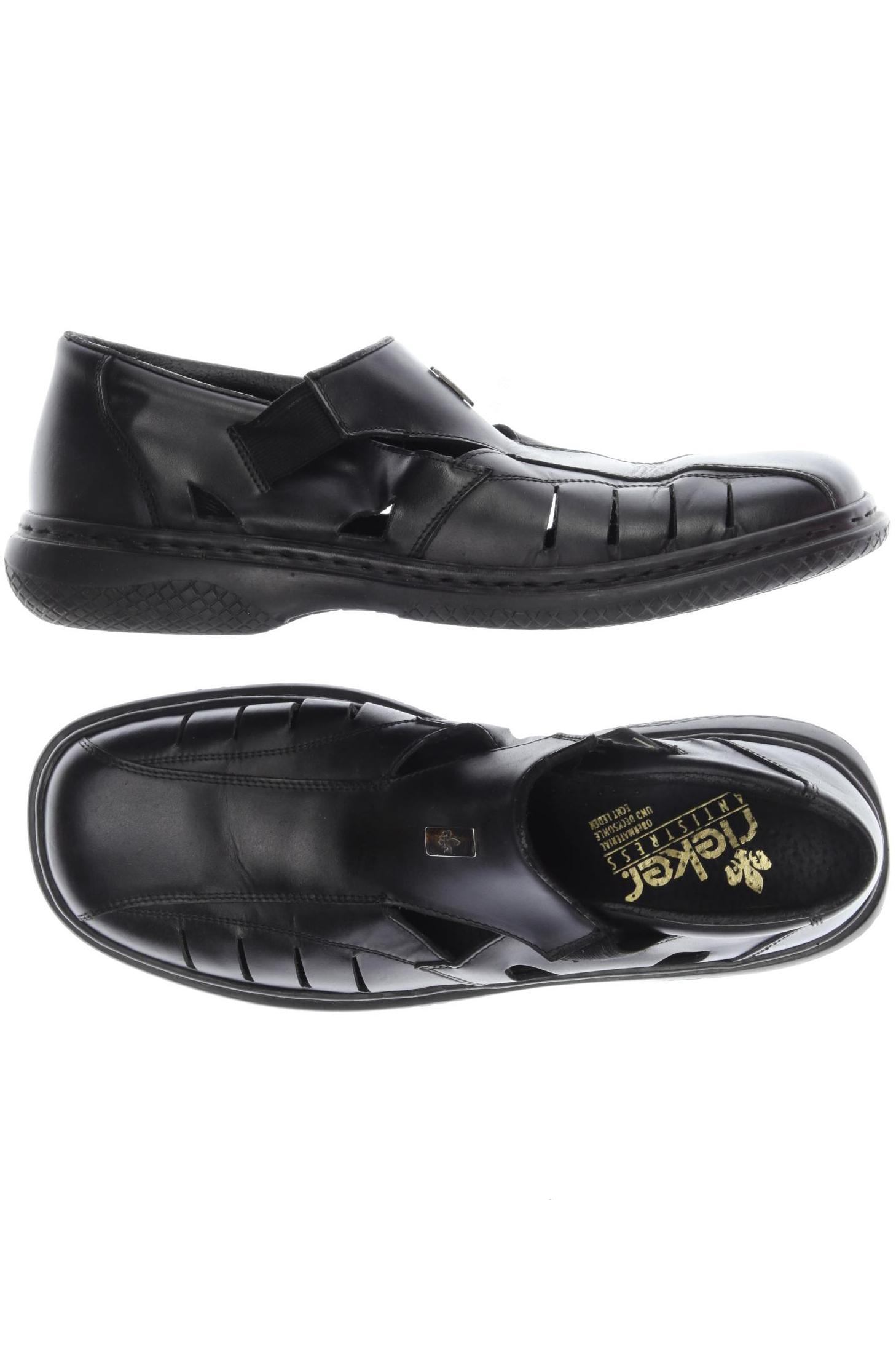 

Rieker Damen Halbschuh, schwarz, Gr. 44