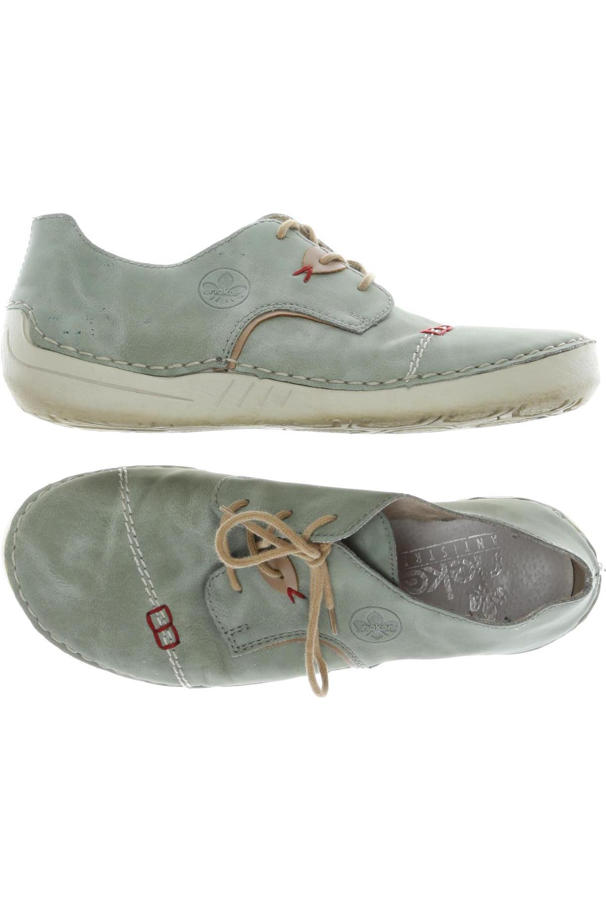 

Rieker Damen Halbschuh, hellgrün, Gr. 36