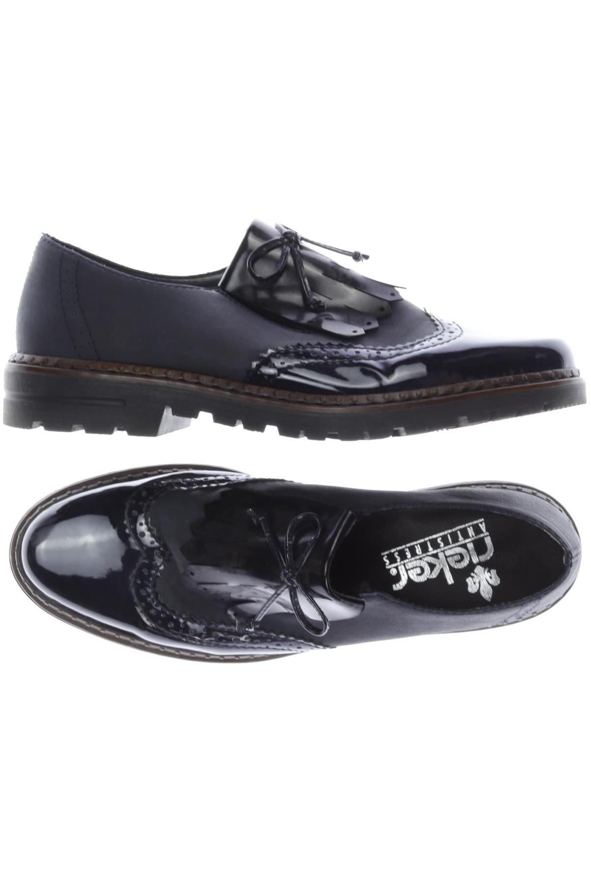 

Rieker Damen Halbschuh, marineblau, Gr. 40