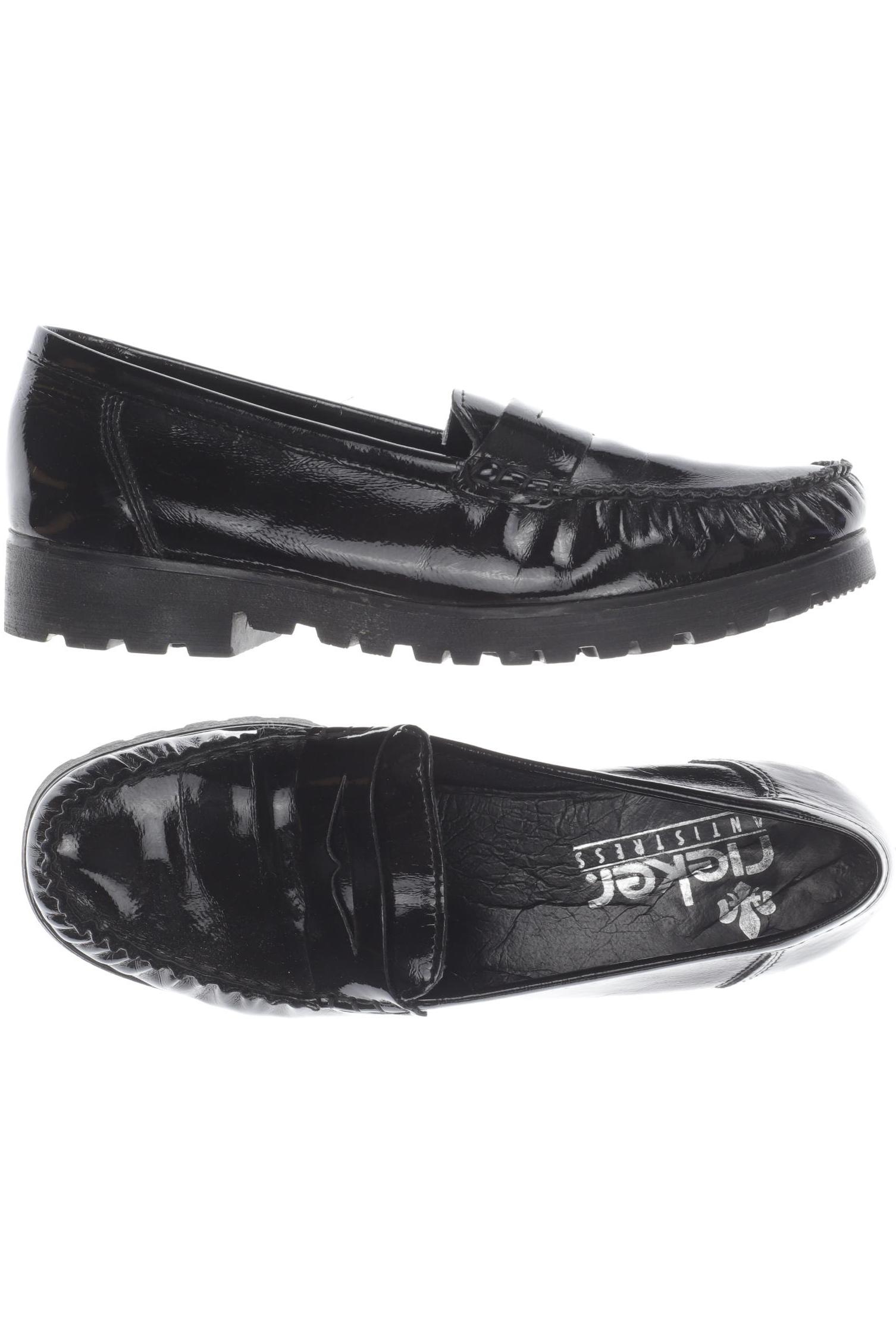 

Rieker Damen Halbschuh, schwarz