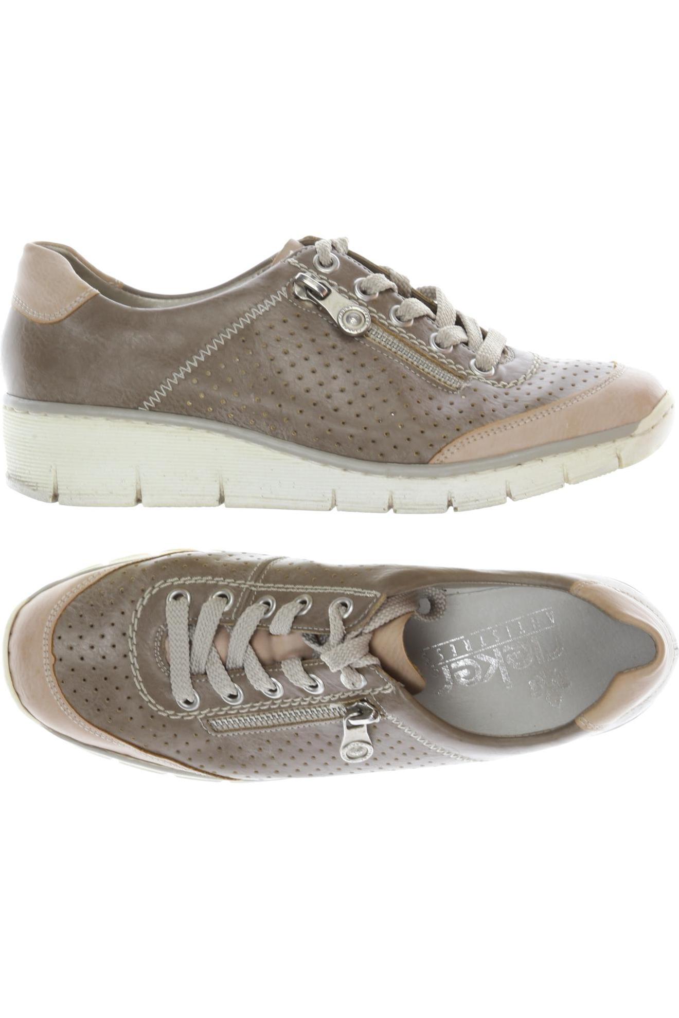 

Rieker Damen Halbschuh, beige, Gr. 38