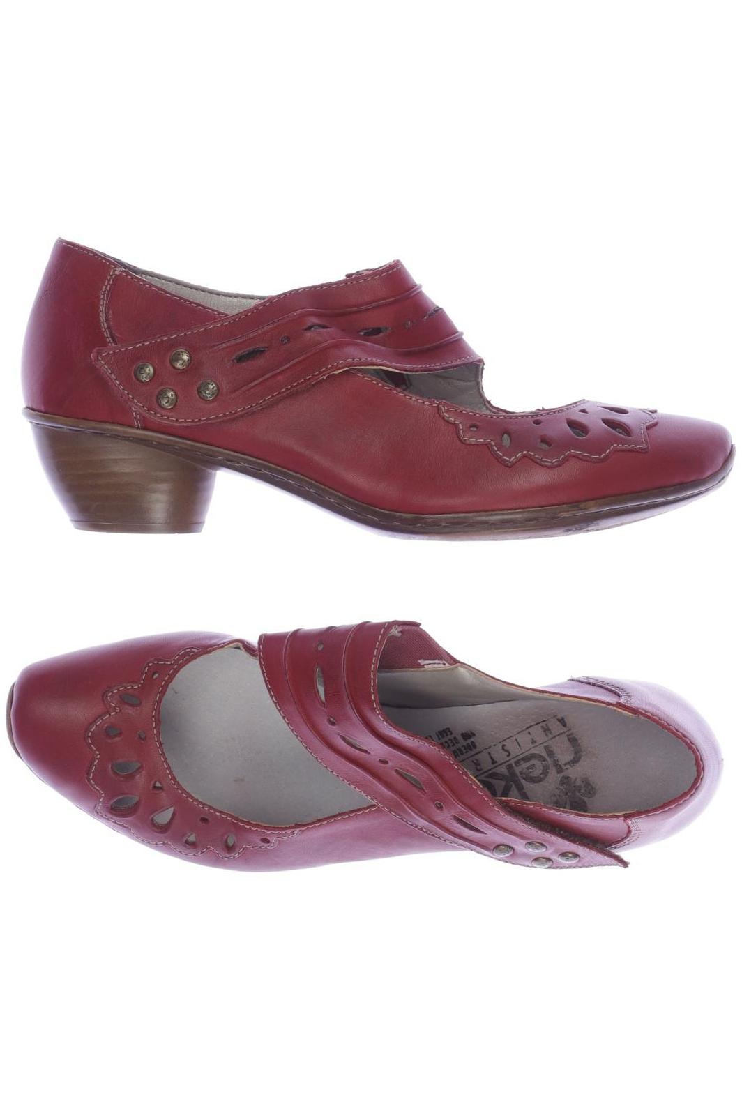 

Rieker Damen Halbschuh, rot