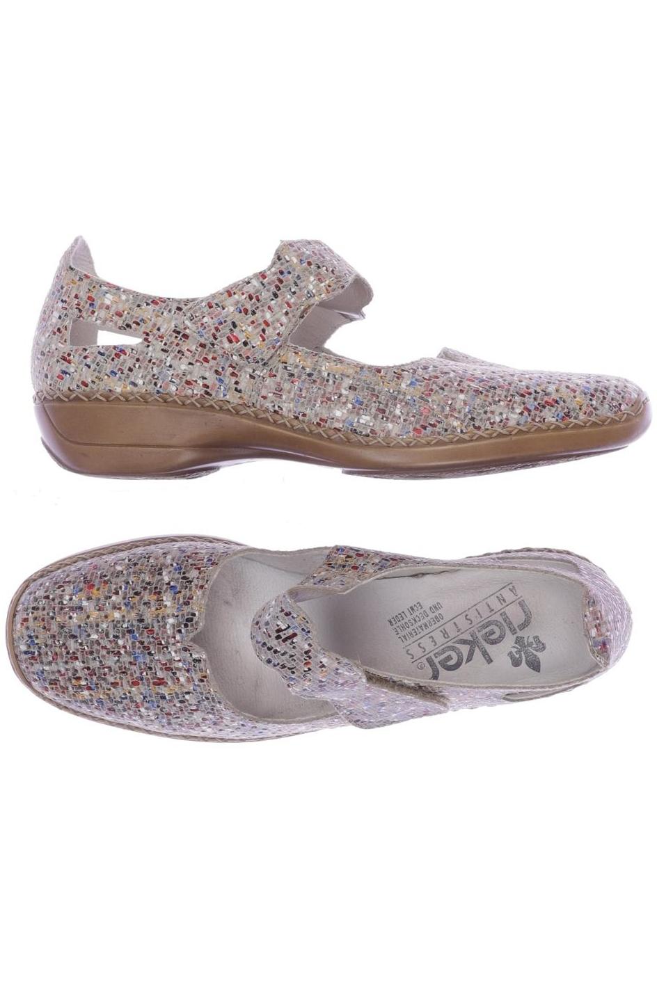 

Rieker Damen Halbschuh, beige, Gr. 38