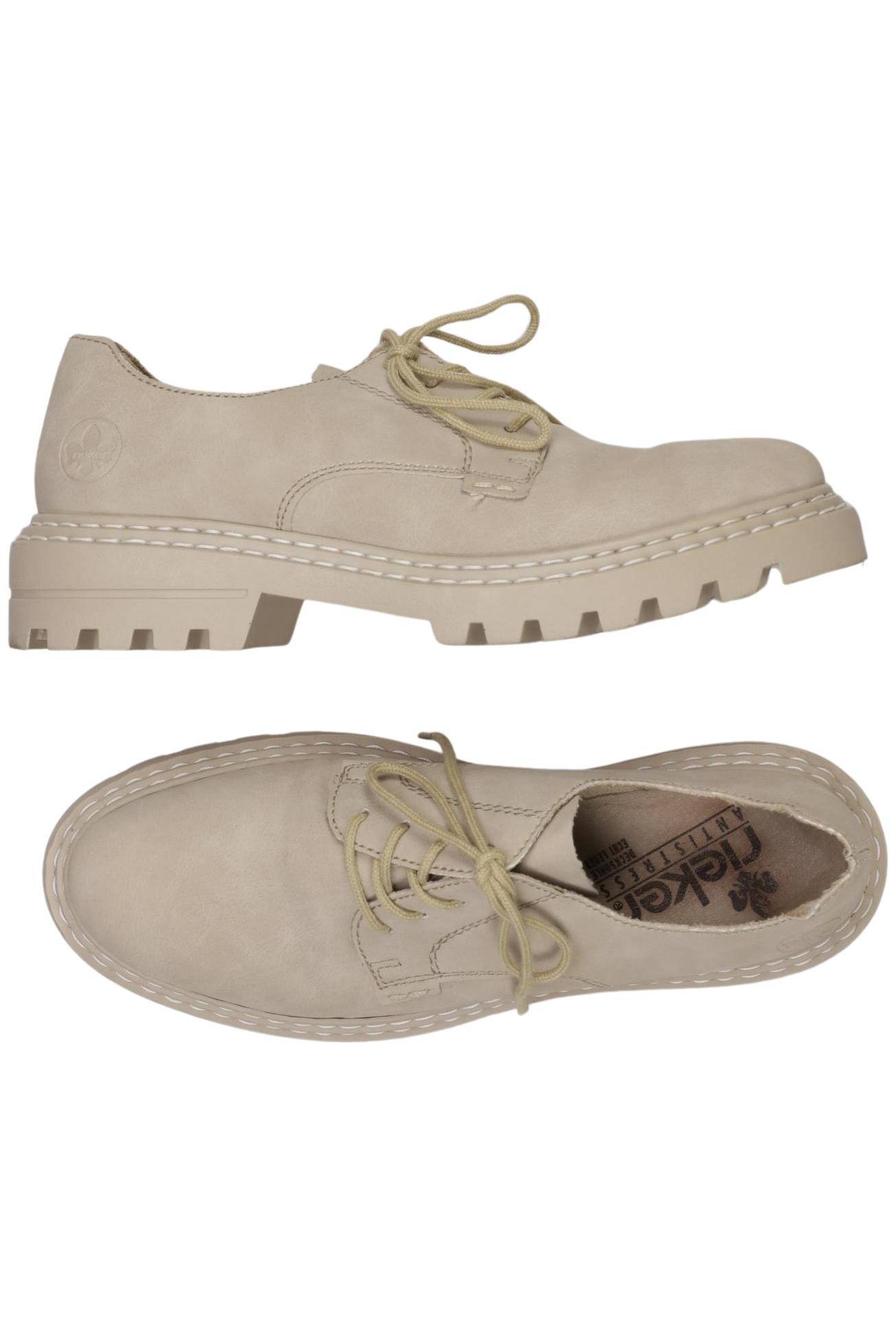 

Rieker Damen Halbschuh, beige, Gr. 38
