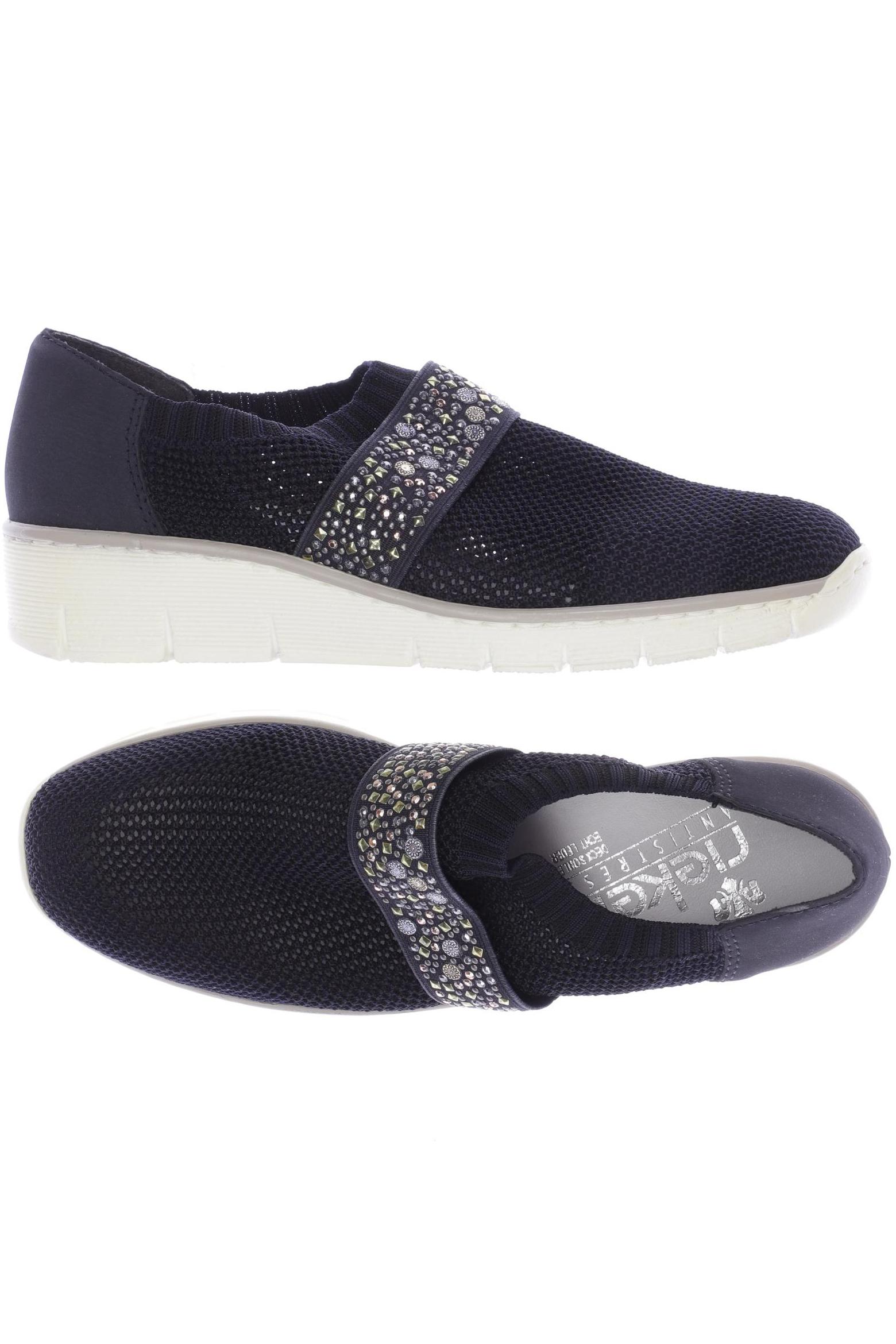 

Rieker Damen Halbschuh, marineblau, Gr. 37
