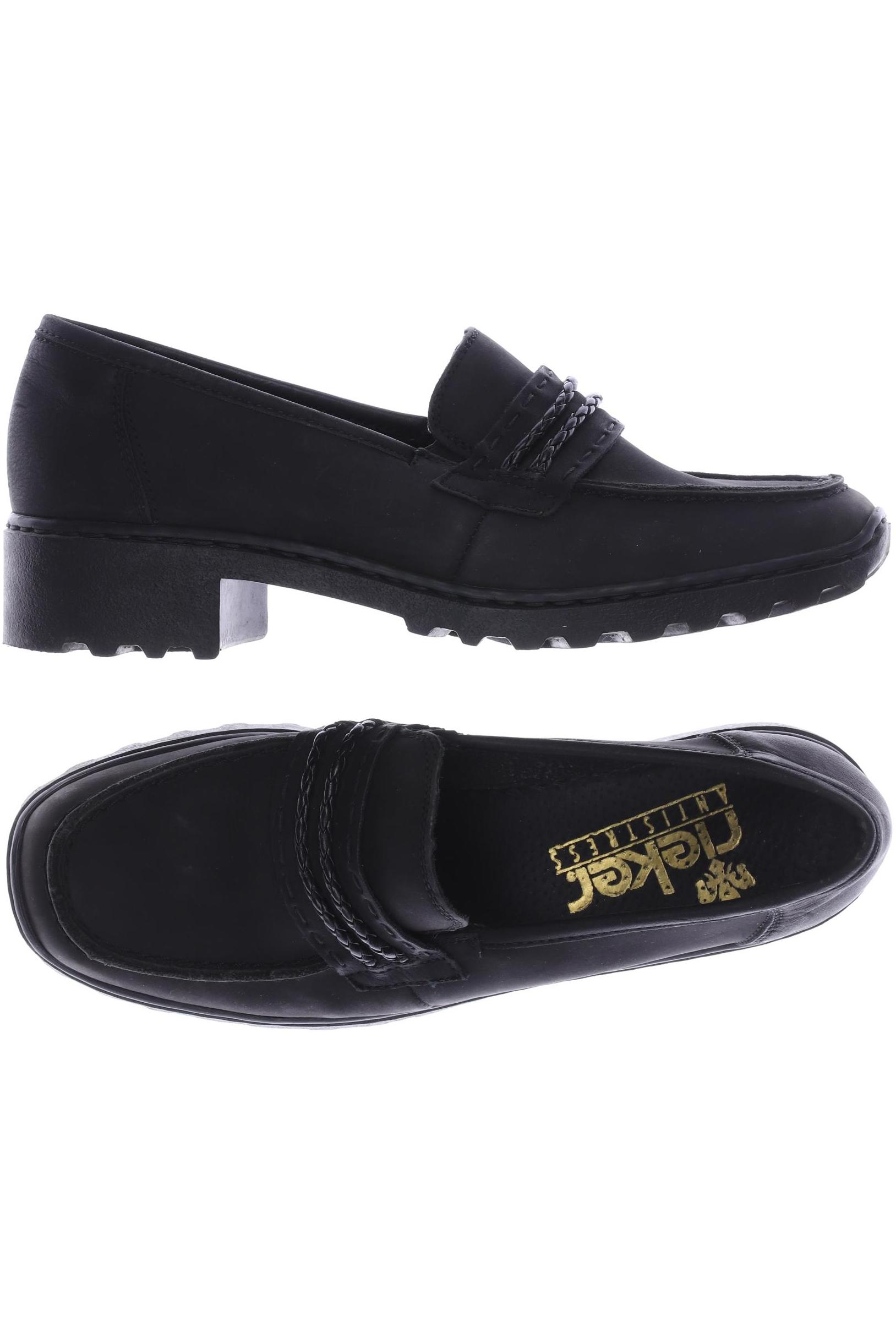 

Rieker Damen Halbschuh, schwarz
