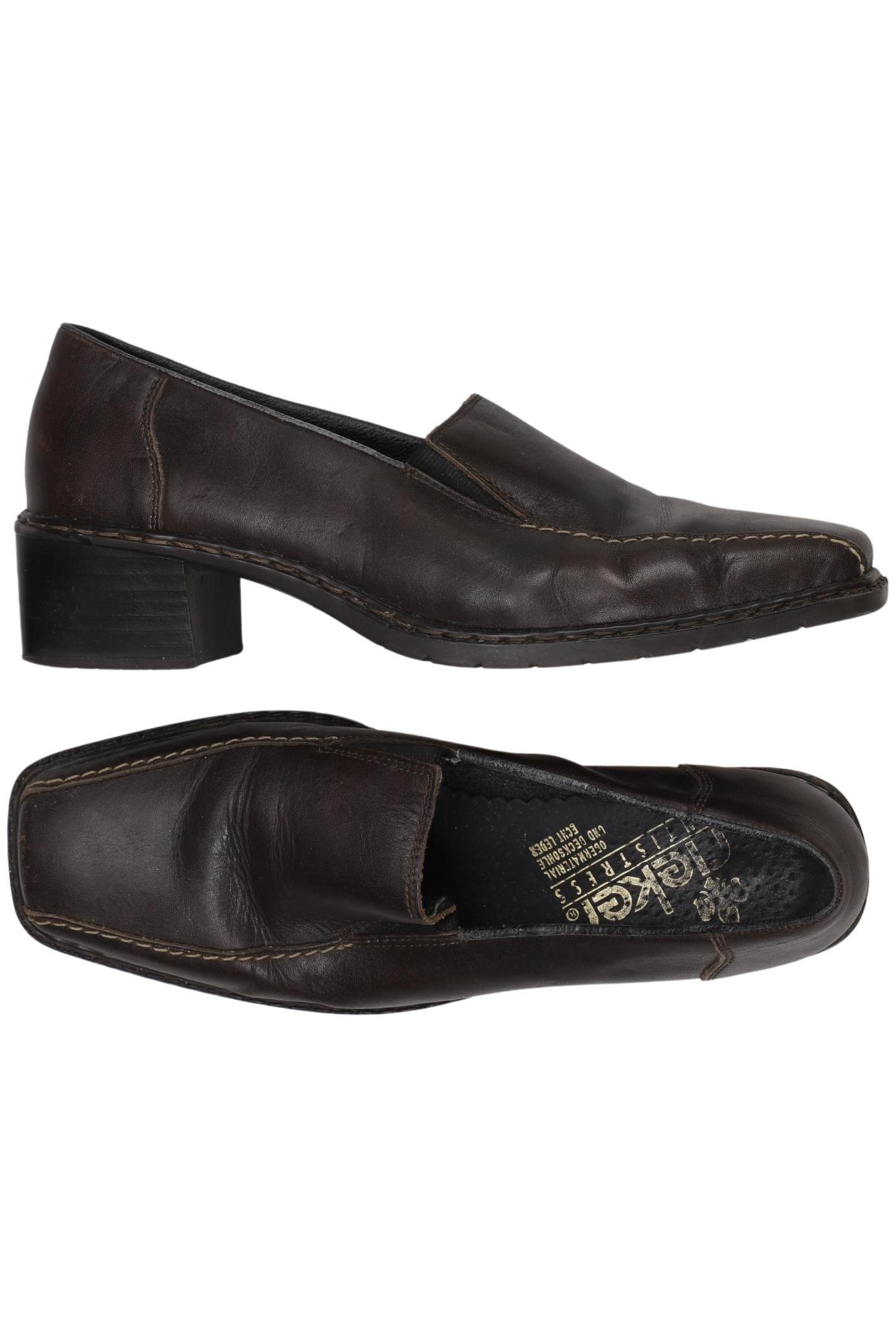 

Rieker Damen Halbschuh, braun, Gr. 37