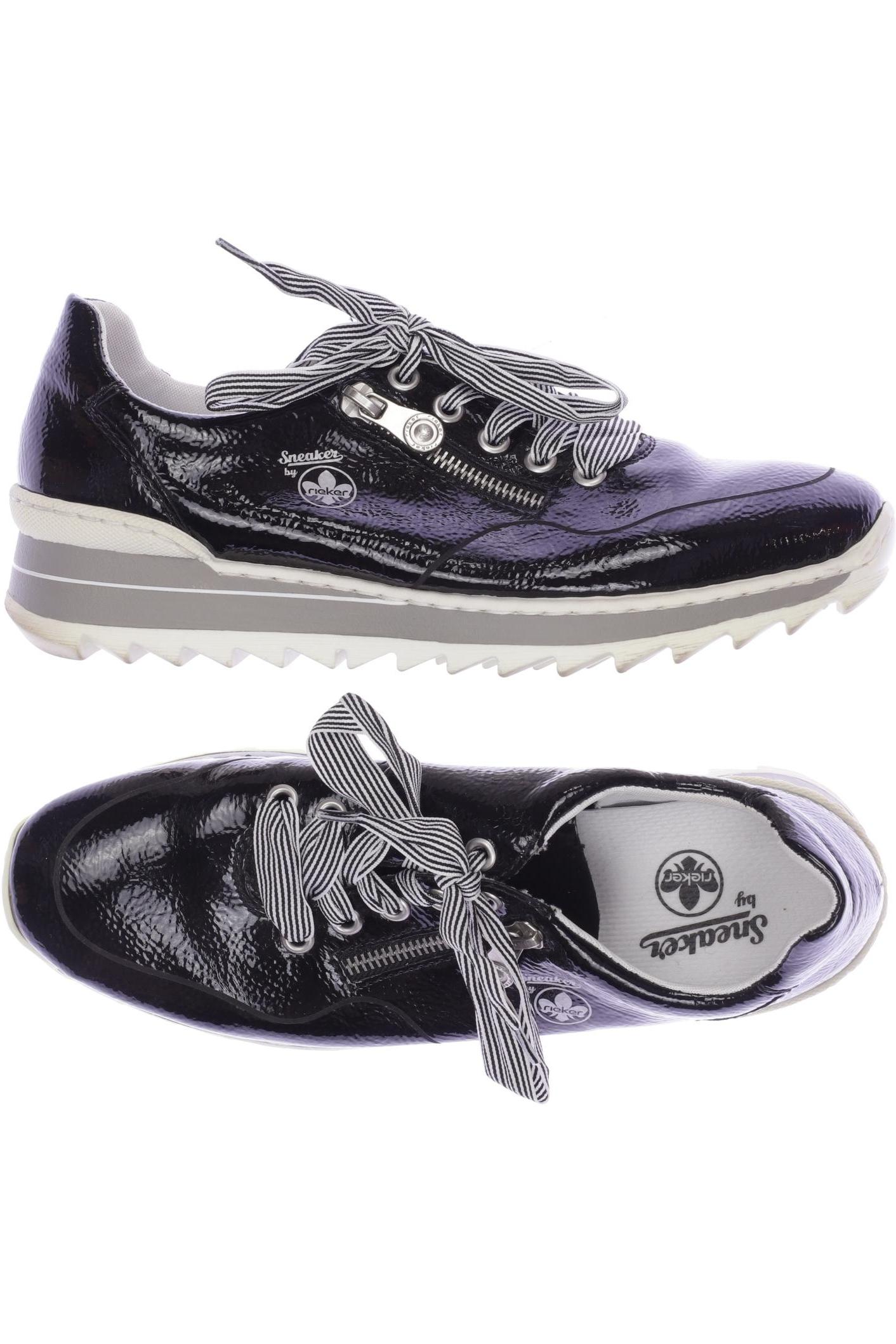 

Rieker Damen Halbschuh, schwarz, Gr. 39