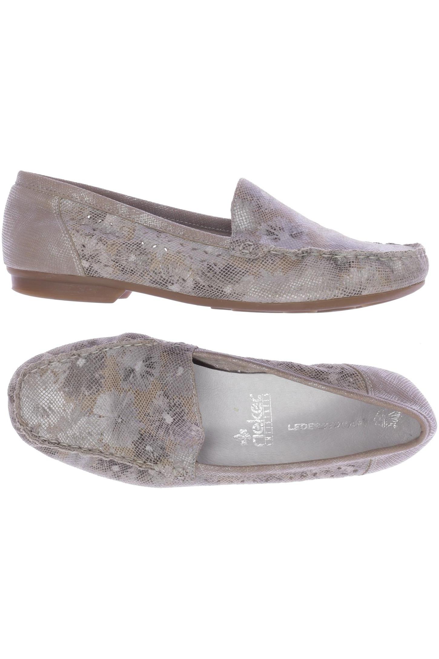 

Rieker Damen Halbschuh, beige, Gr. 41