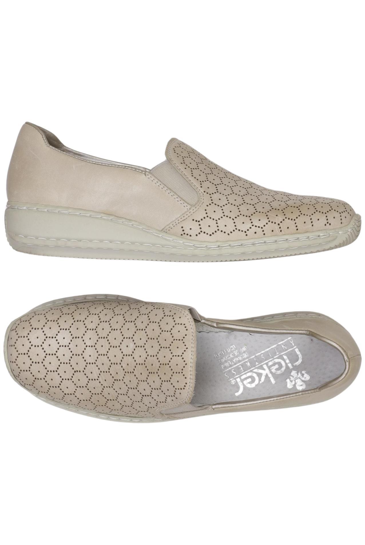 

Rieker Damen Halbschuh, beige, Gr. 36