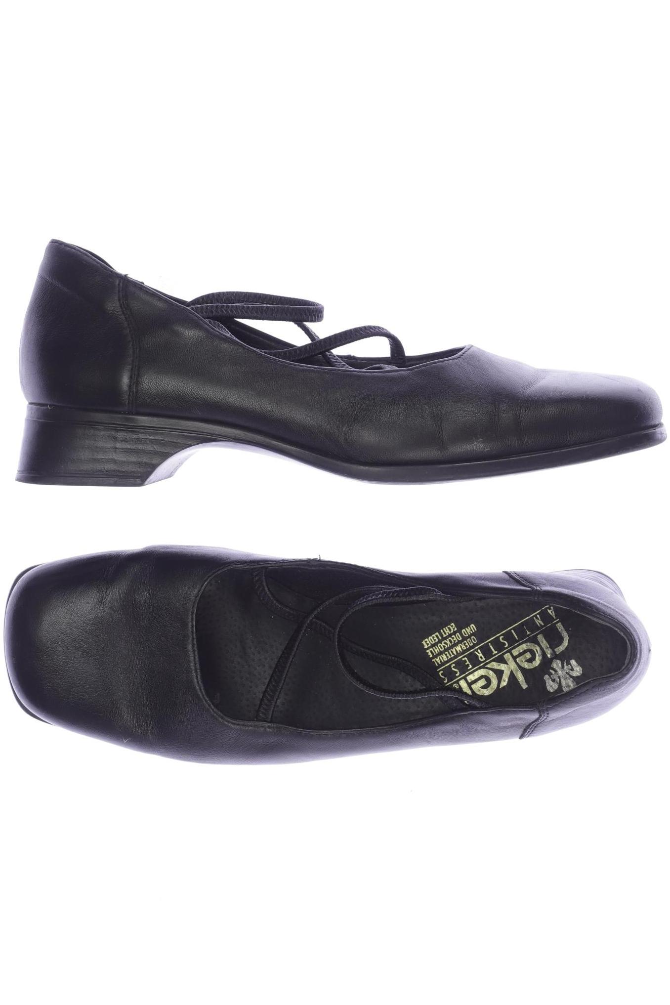 

Rieker Damen Halbschuh, schwarz