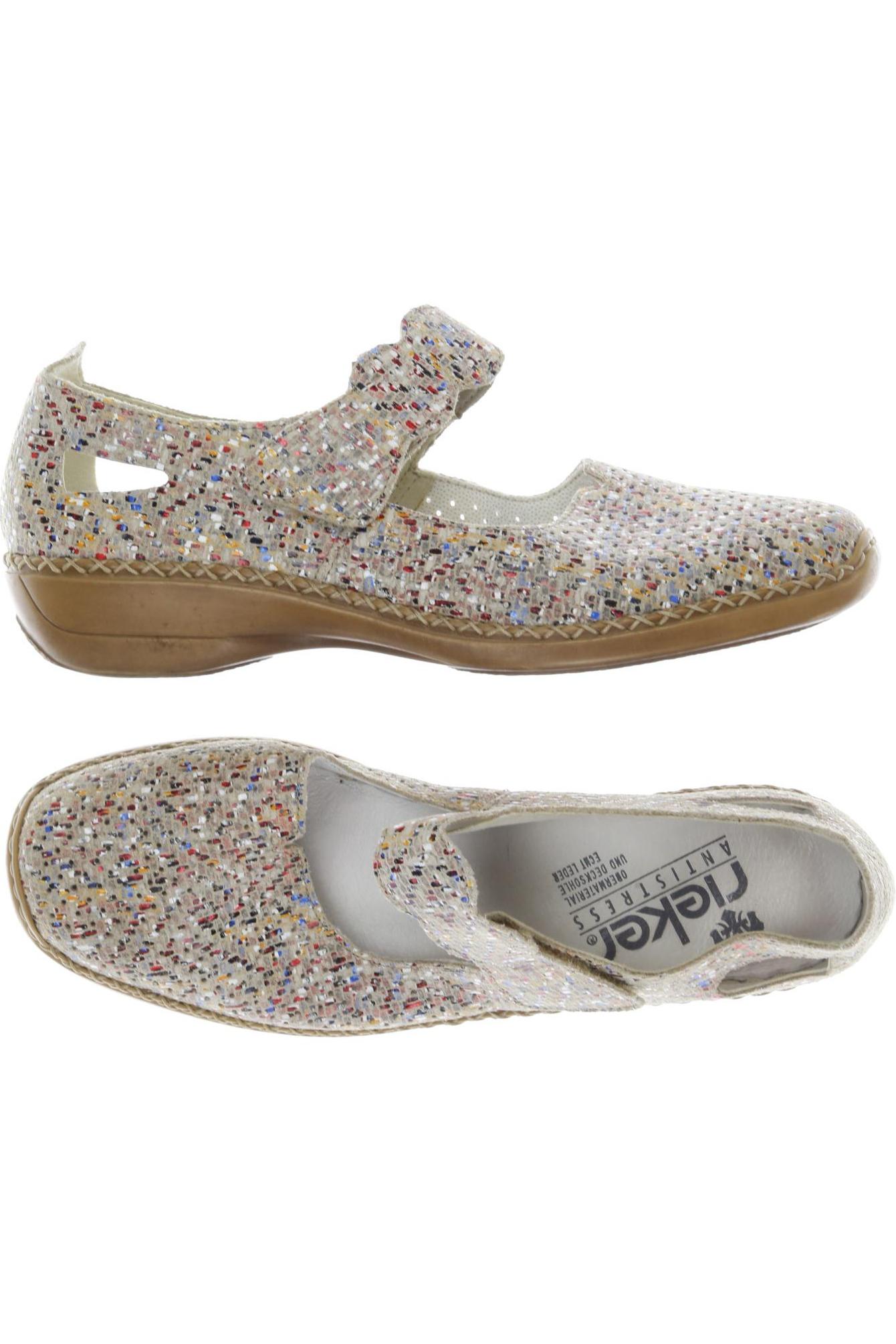 

Rieker Damen Halbschuh, beige, Gr. 39