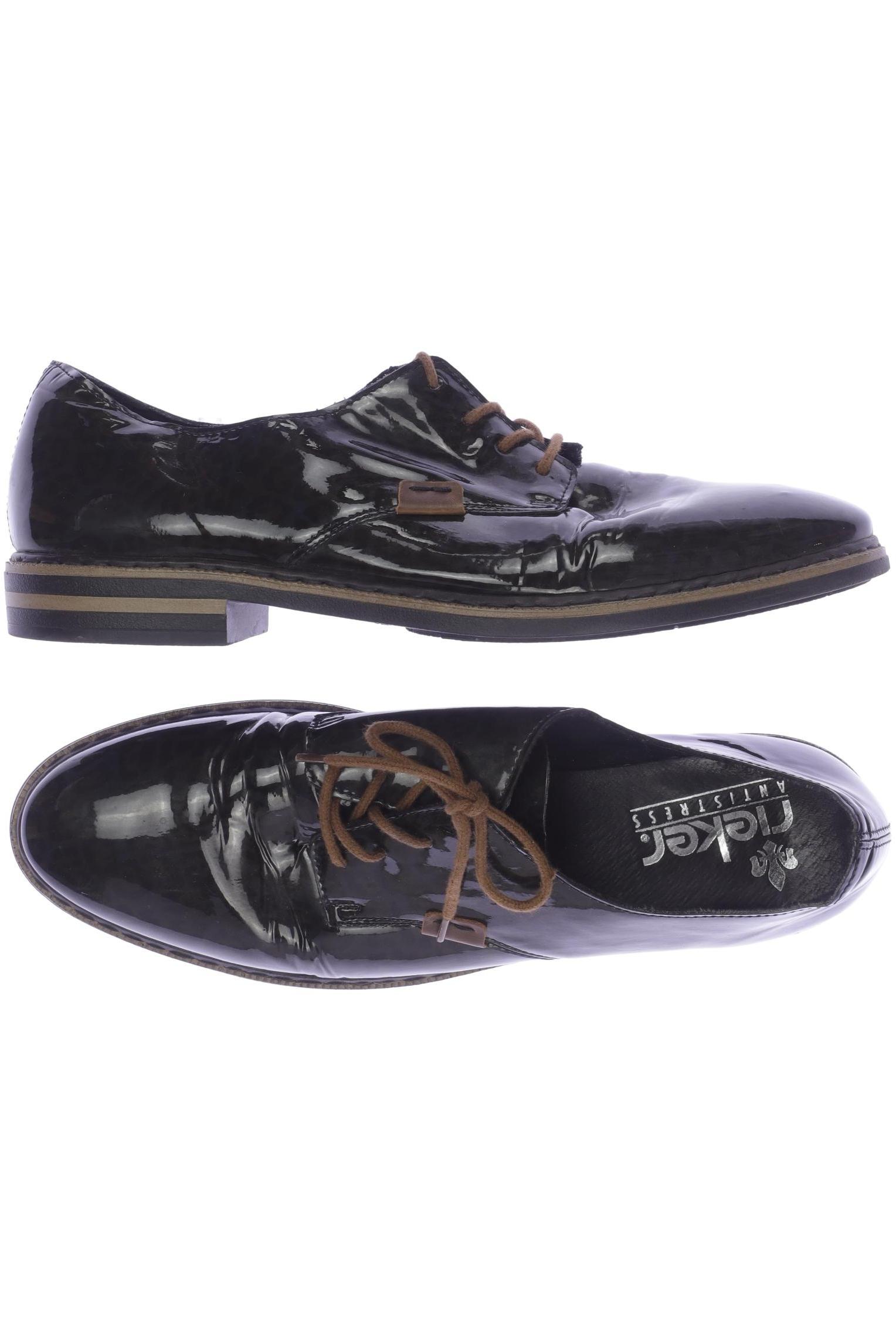 

Rieker Damen Halbschuh, schwarz, Gr. 42