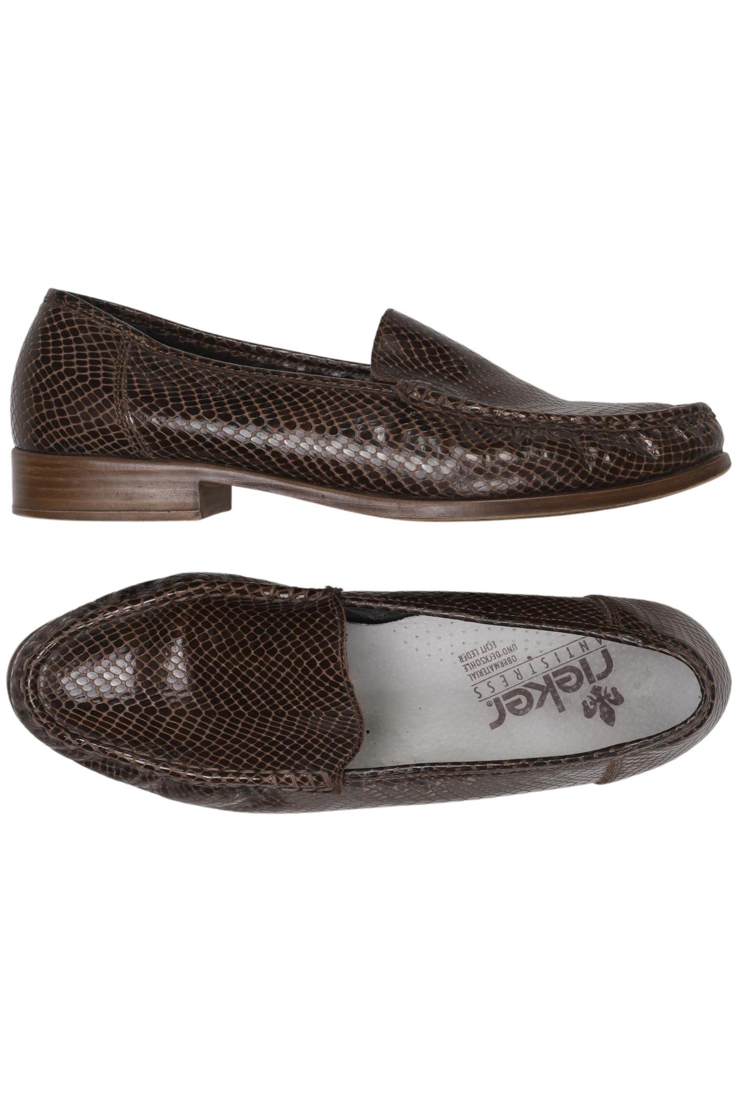 

Rieker Damen Halbschuh, braun, Gr. 7.5