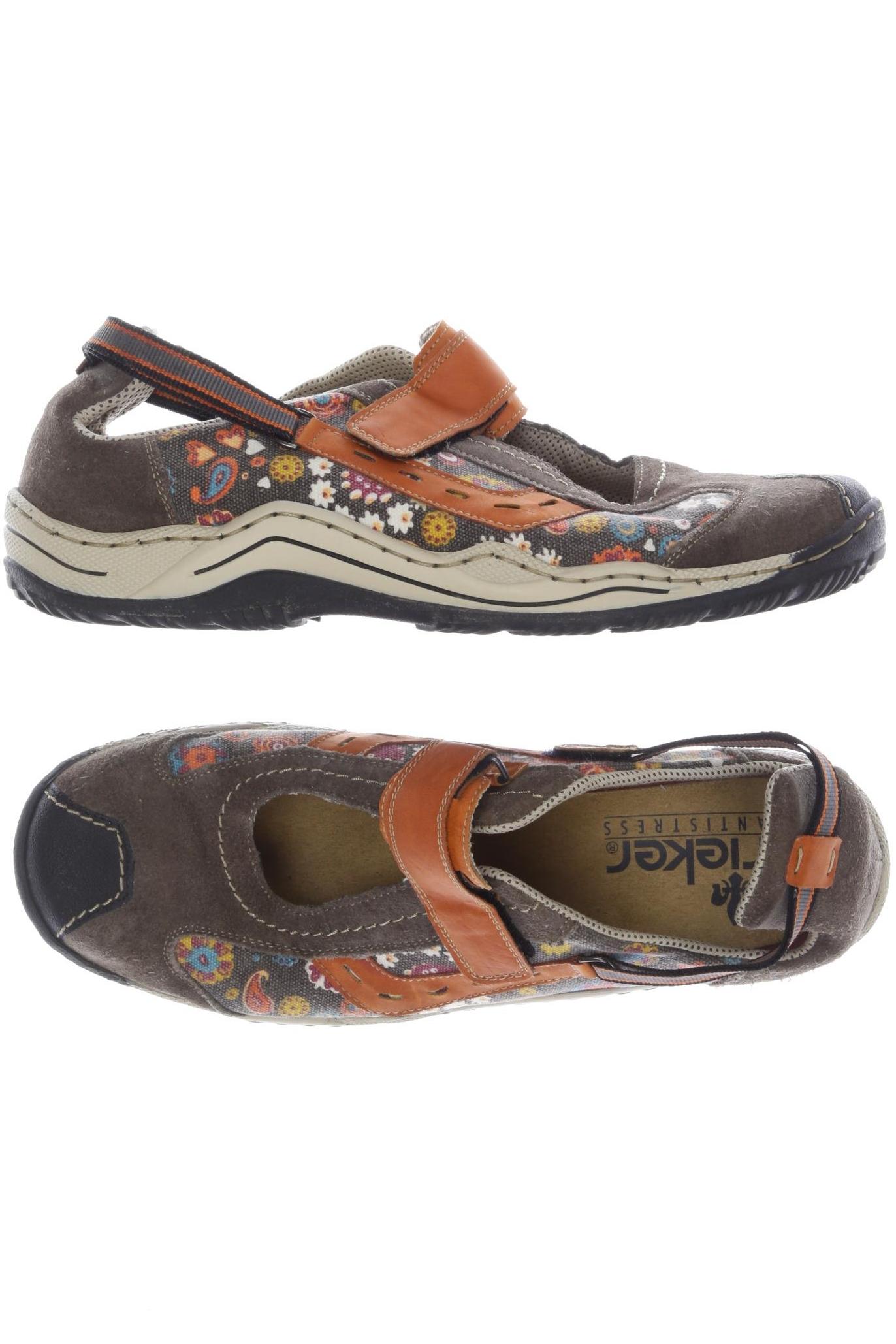 

Rieker Damen Halbschuh, braun, Gr. 42