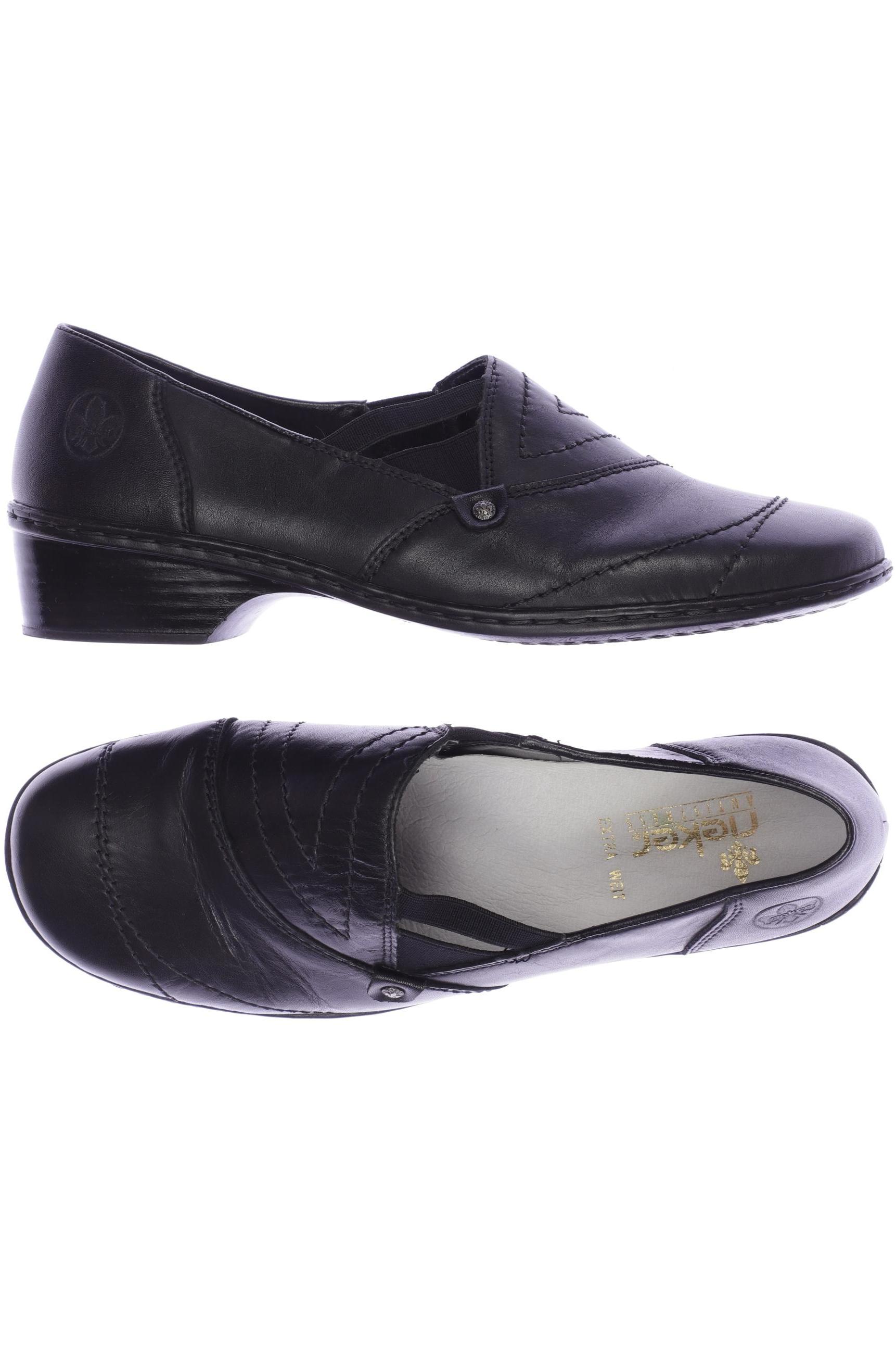 

Rieker Damen Halbschuh, schwarz, Gr. 40
