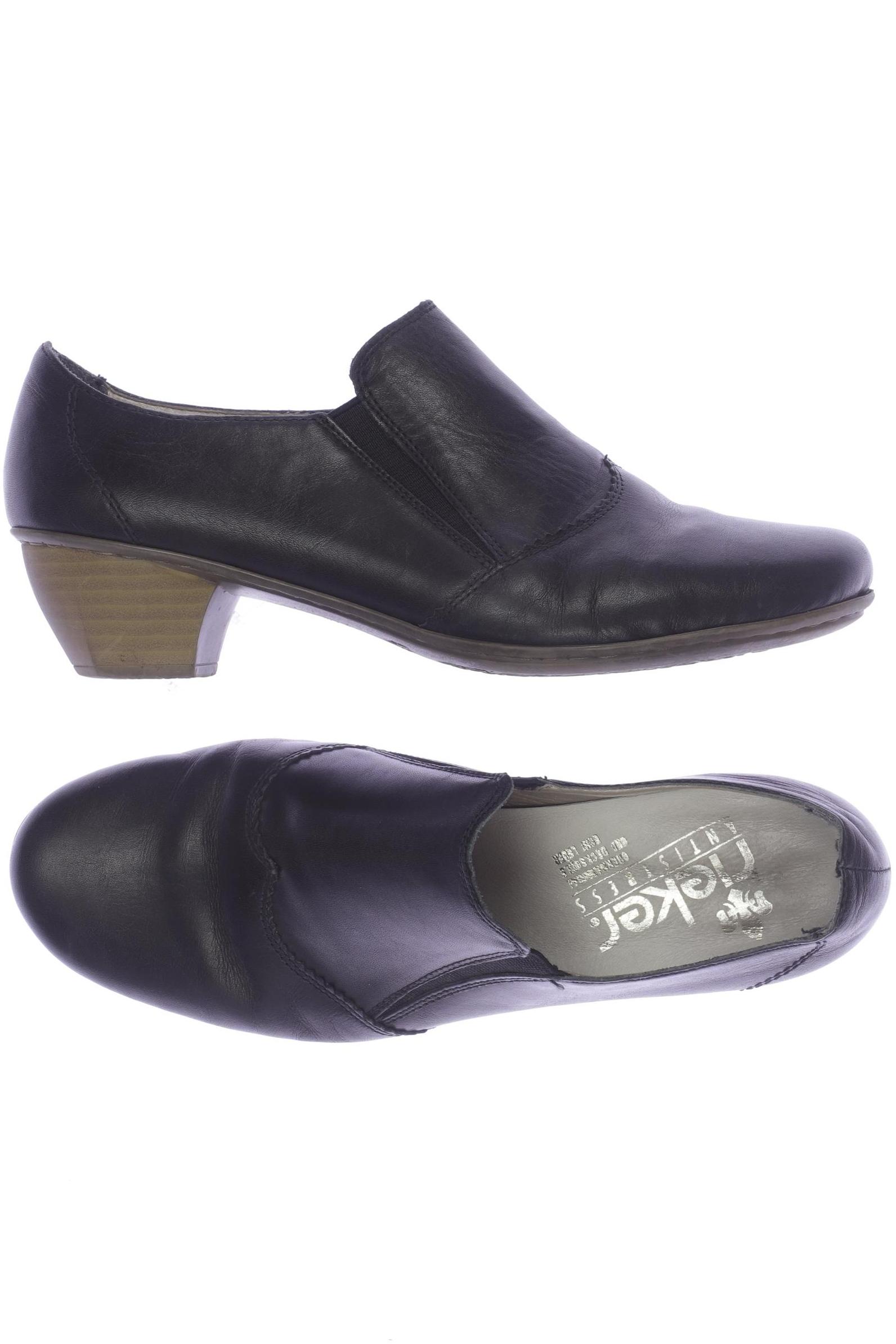 

Rieker Damen Halbschuh, schwarz, Gr. 39