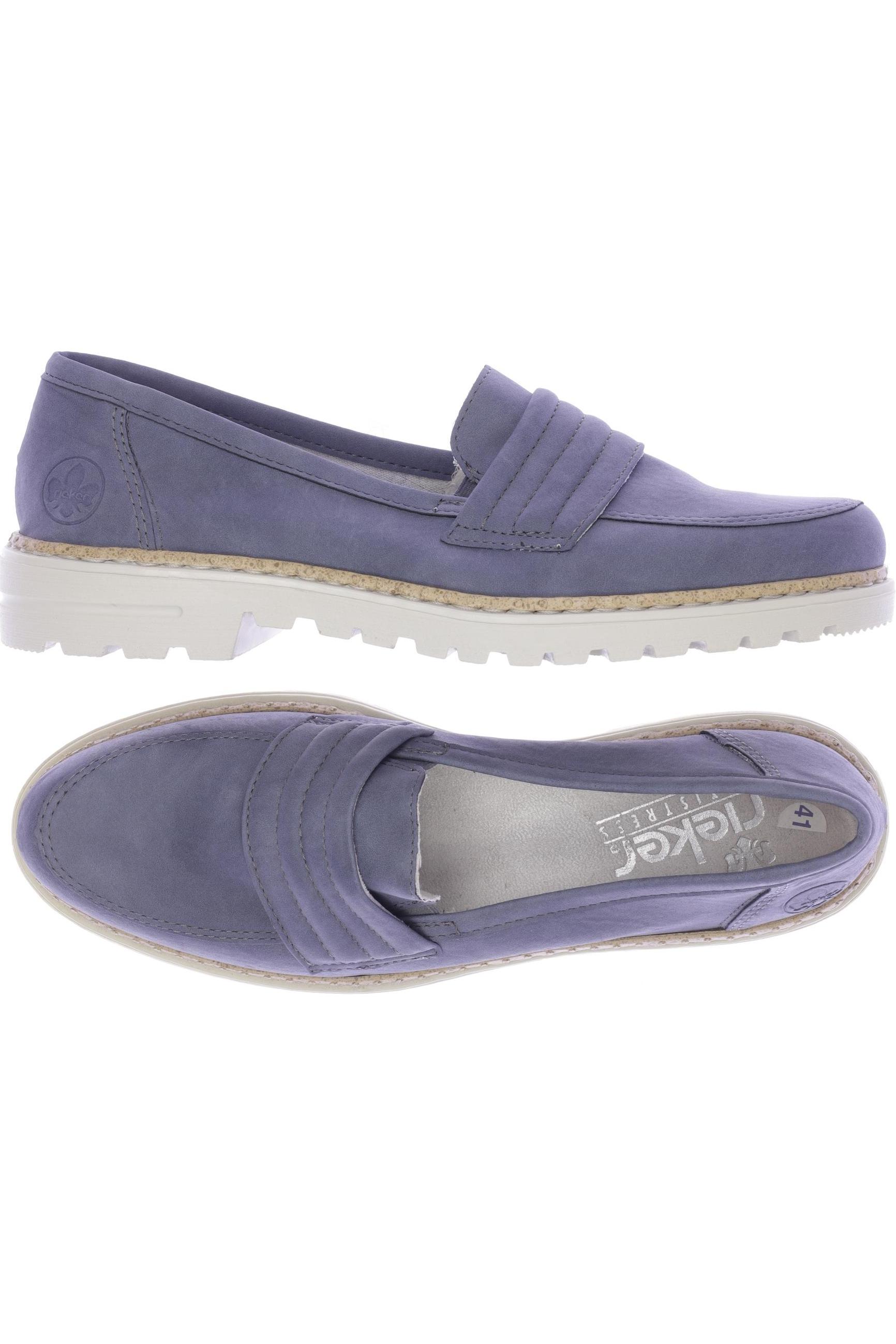 

Rieker Damen Halbschuh, blau, Gr. 41