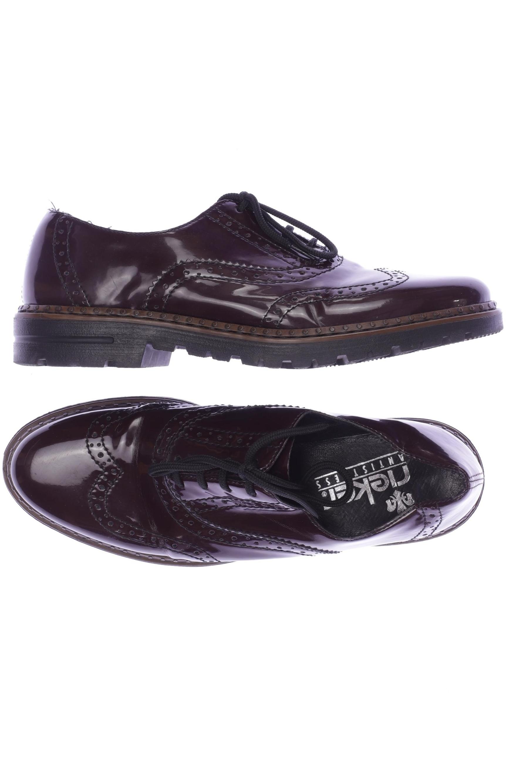 

Rieker Damen Halbschuh, bordeaux, Gr. 40