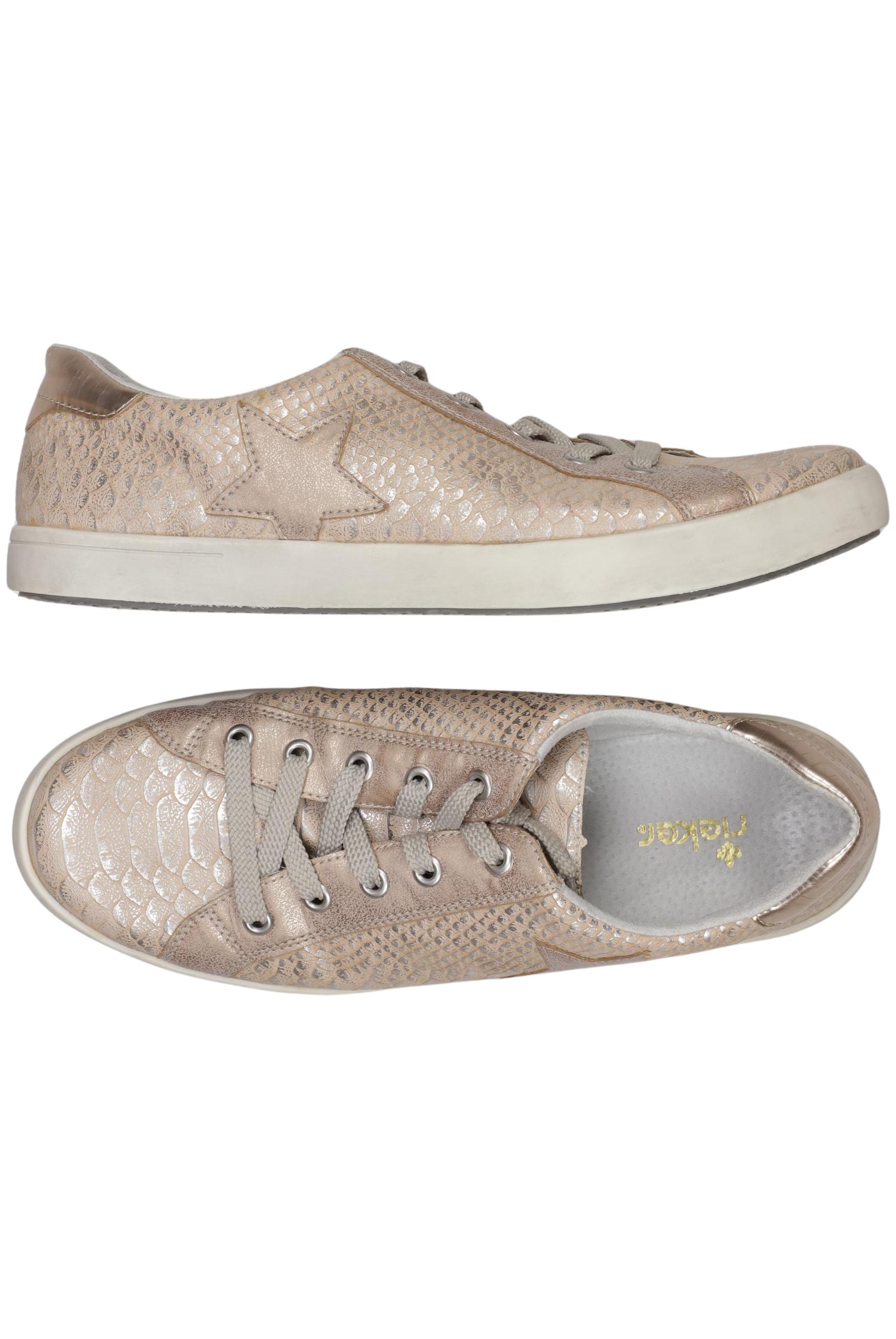 

Rieker Damen Halbschuh, gold, Gr. 40