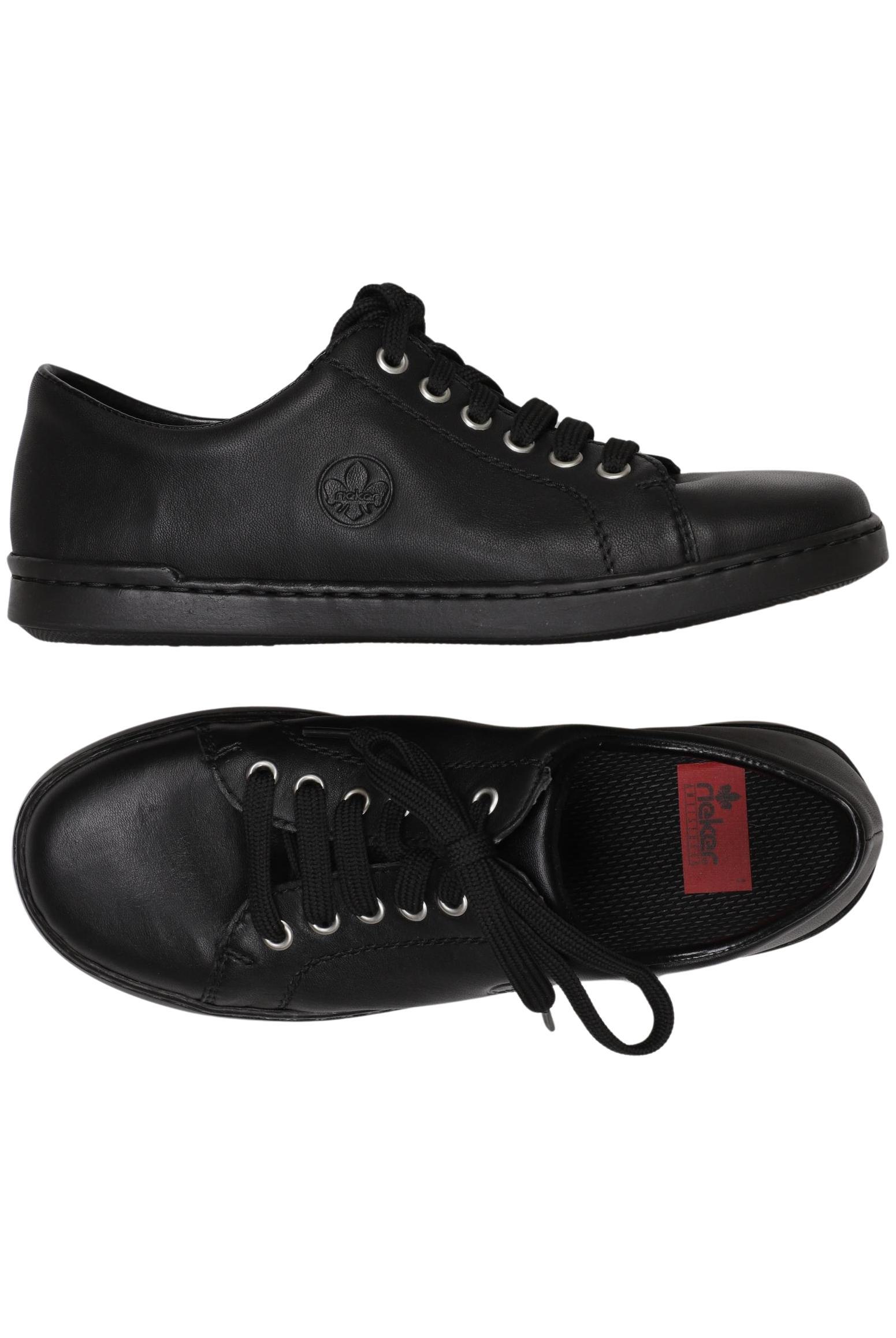 

Rieker Damen Halbschuh, schwarz, Gr. 38
