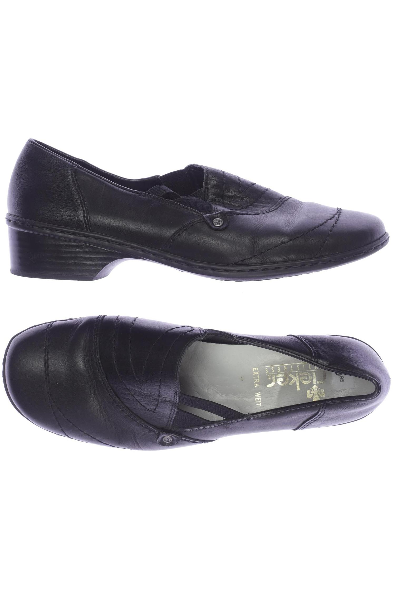

Rieker Damen Halbschuh, schwarz, Gr. 38