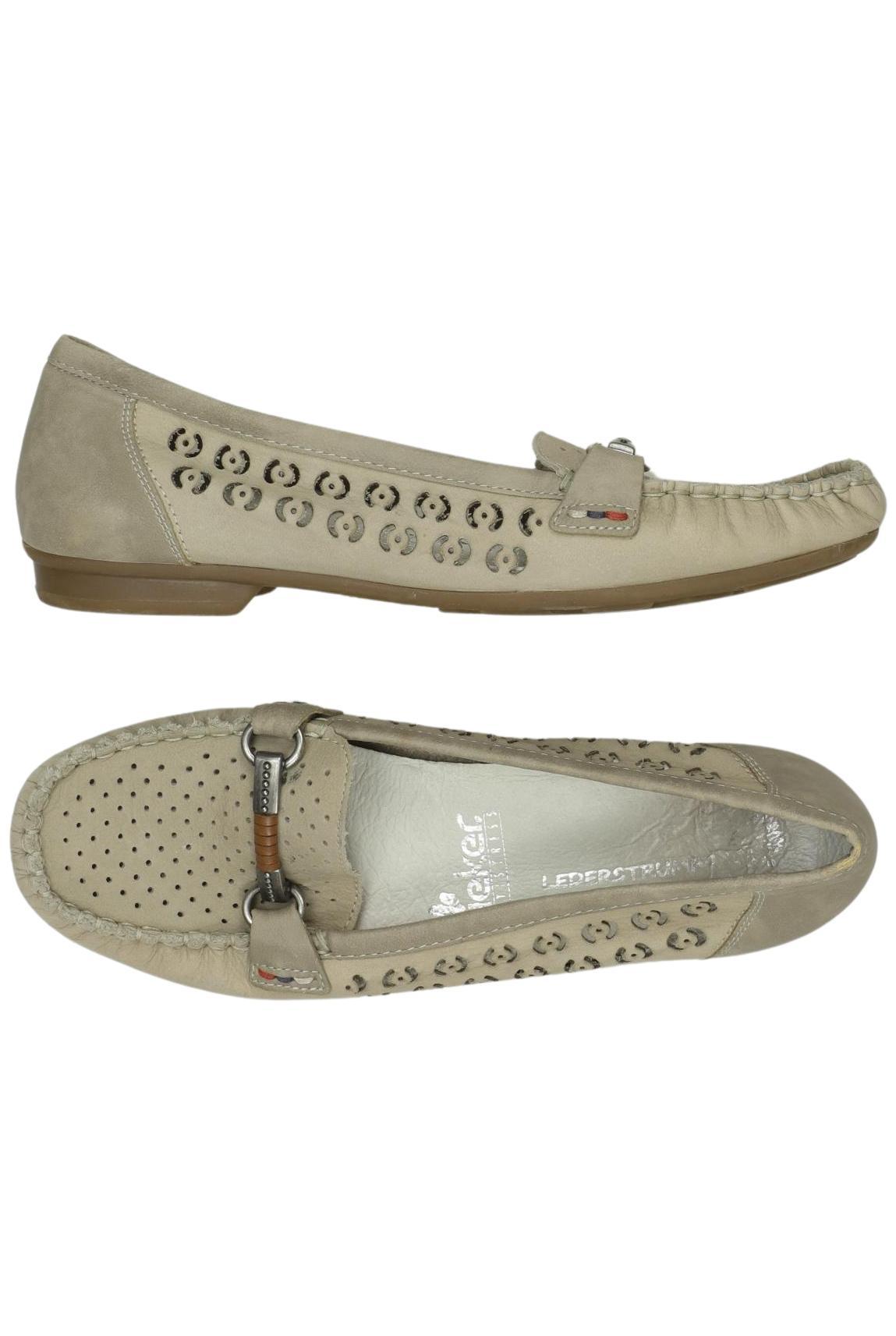 

Rieker Damen Halbschuh, beige, Gr. 39