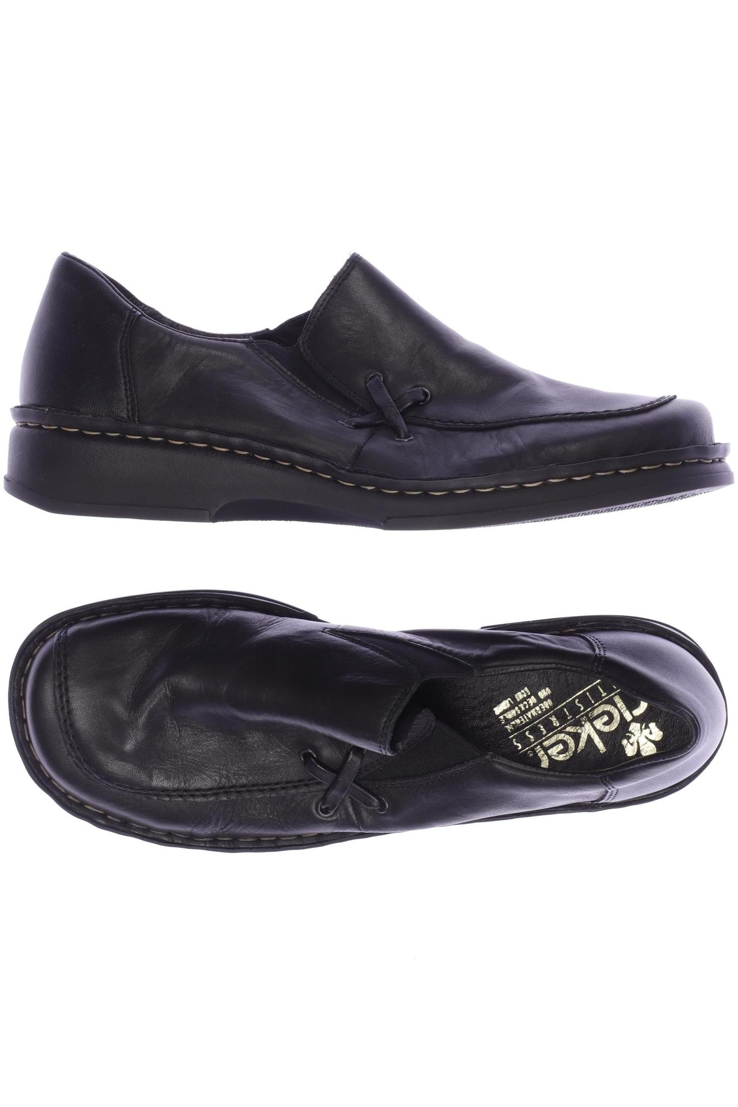

Rieker Damen Halbschuh, schwarz, Gr. 40