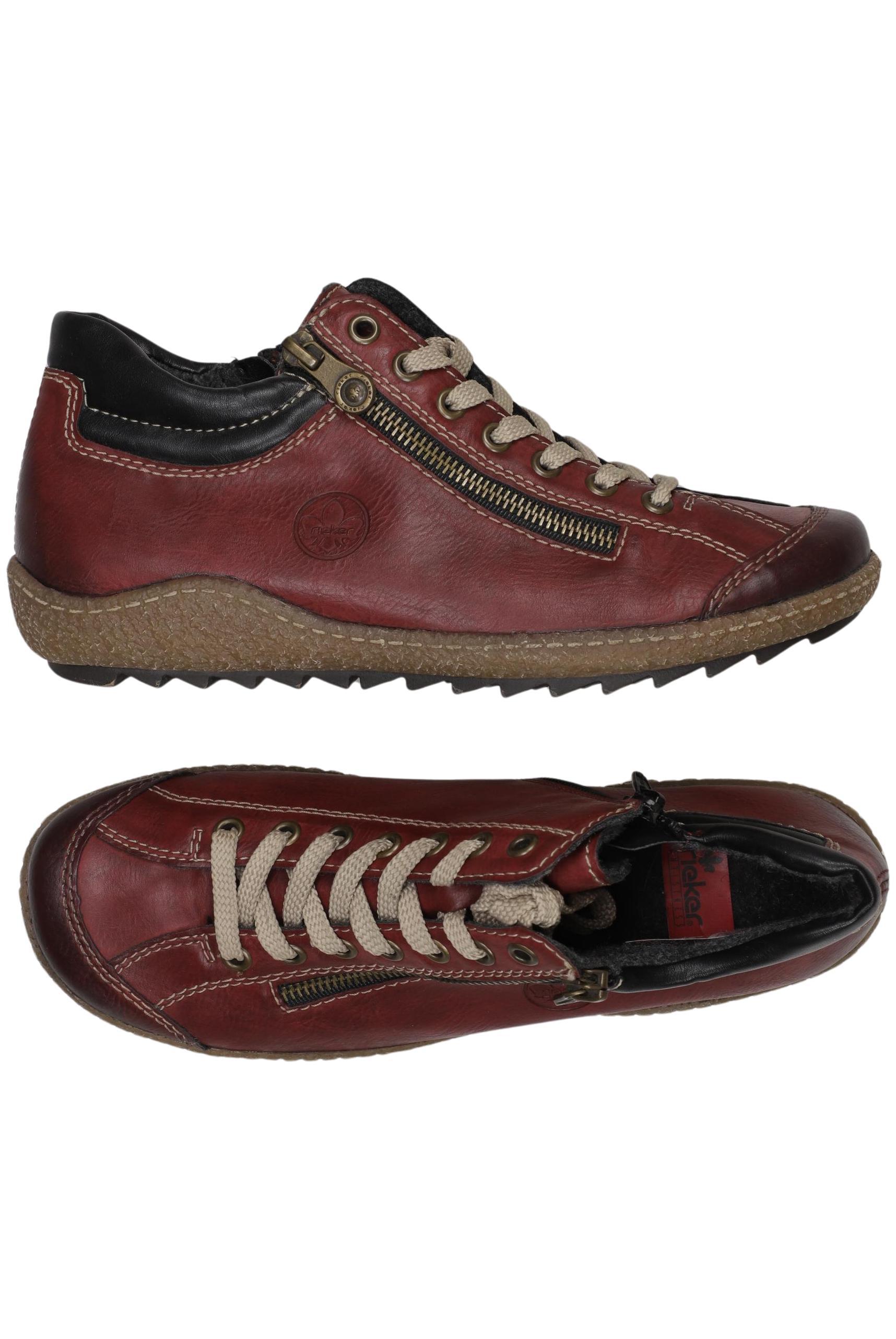 

Rieker Damen Halbschuh, rot, Gr. 39