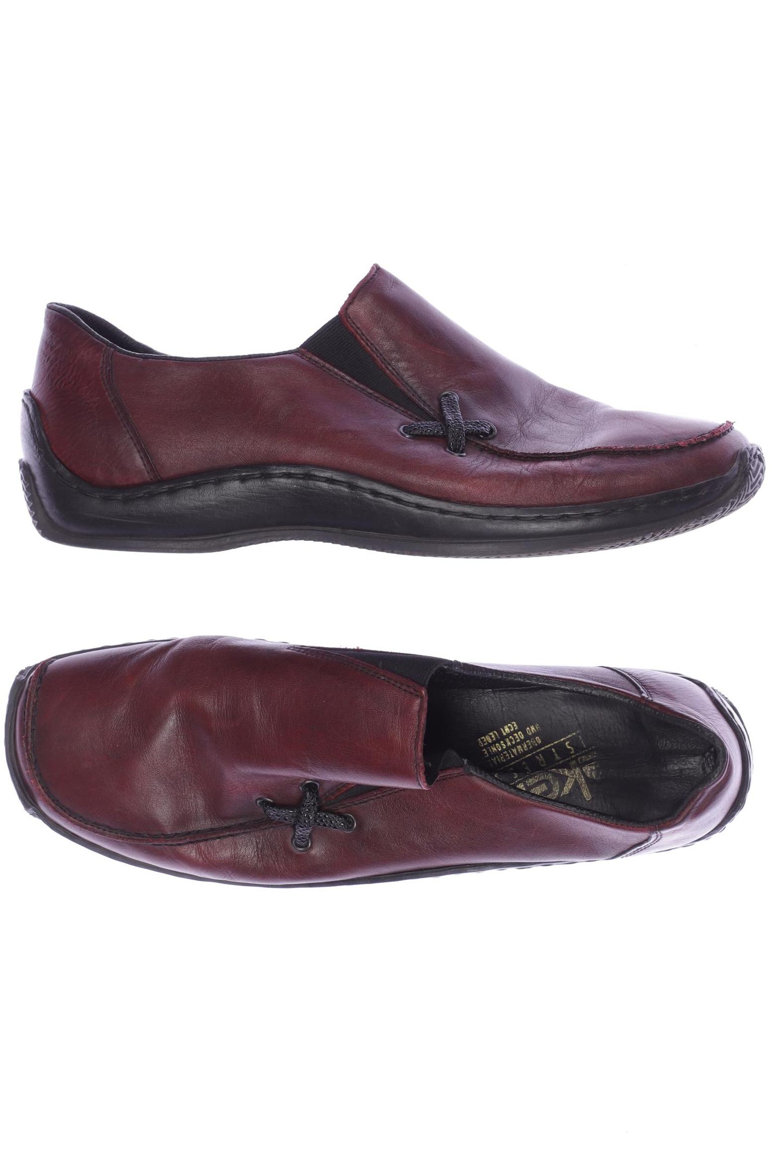 

Rieker Damen Halbschuh, bordeaux, Gr. 39