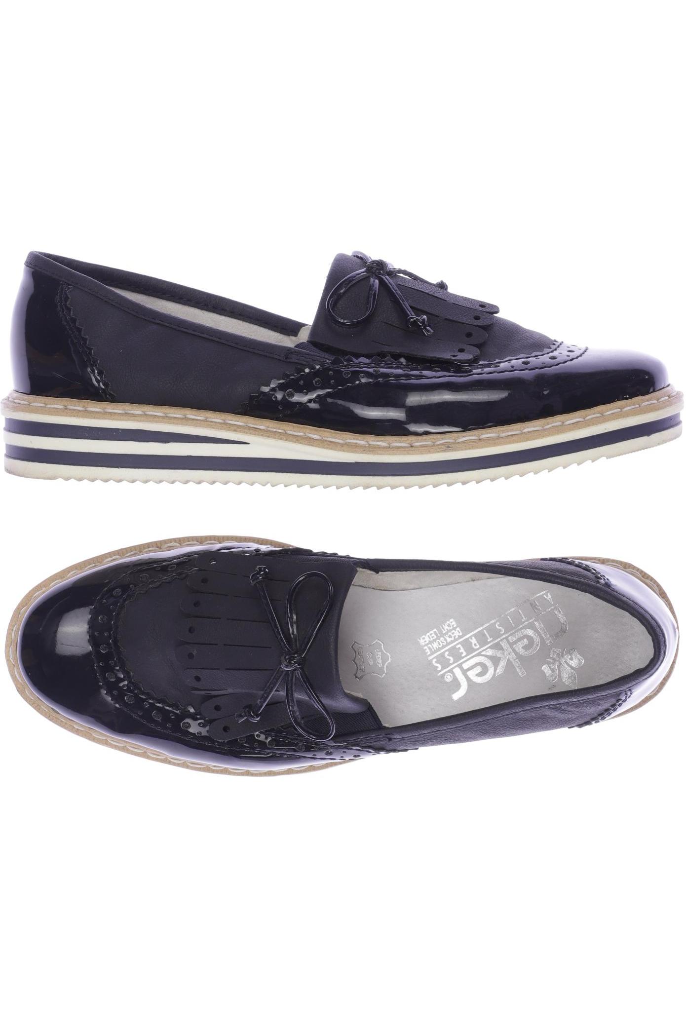 

Rieker Damen Halbschuh, marineblau, Gr. 37