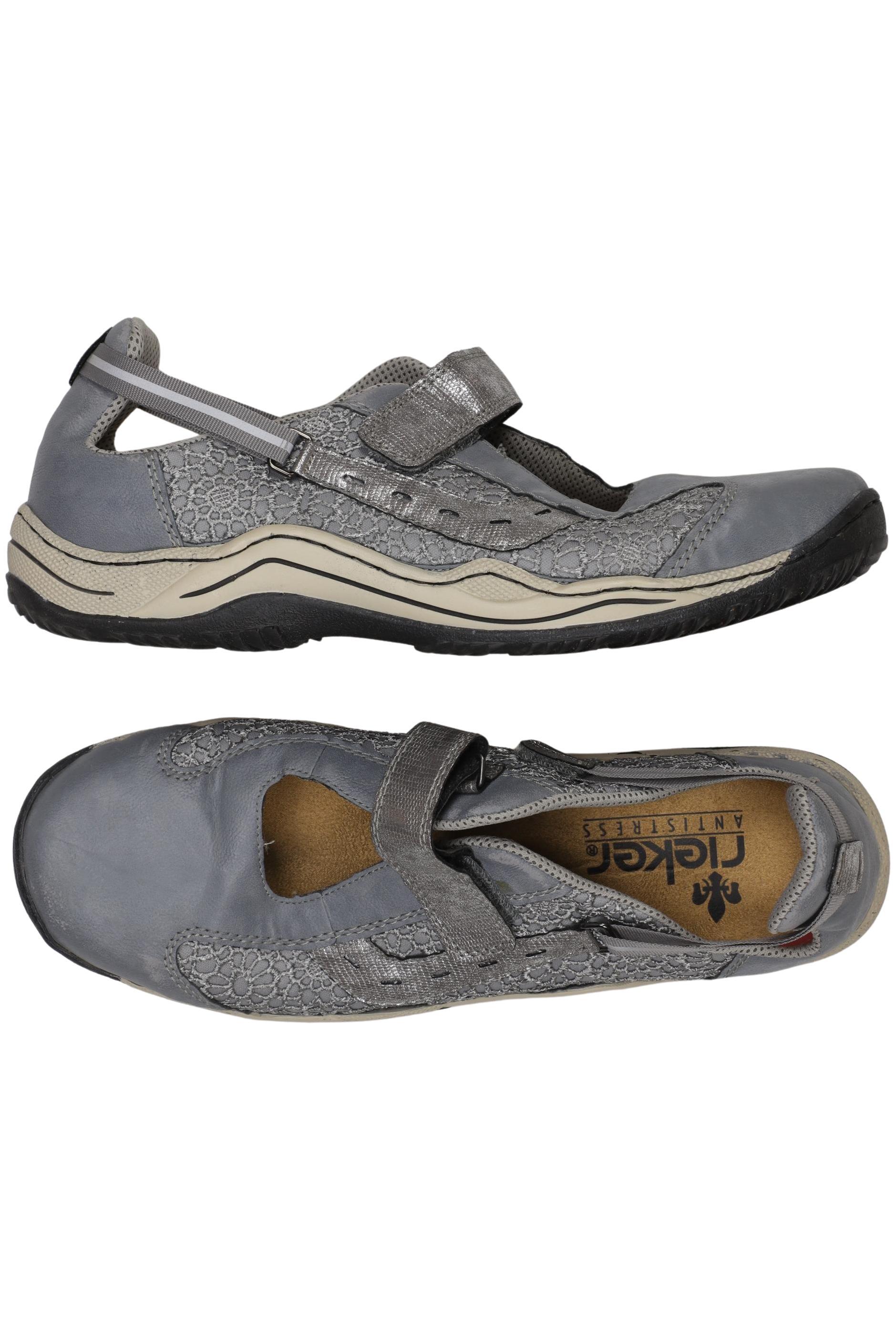 

Rieker Damen Halbschuh, grau, Gr. 43