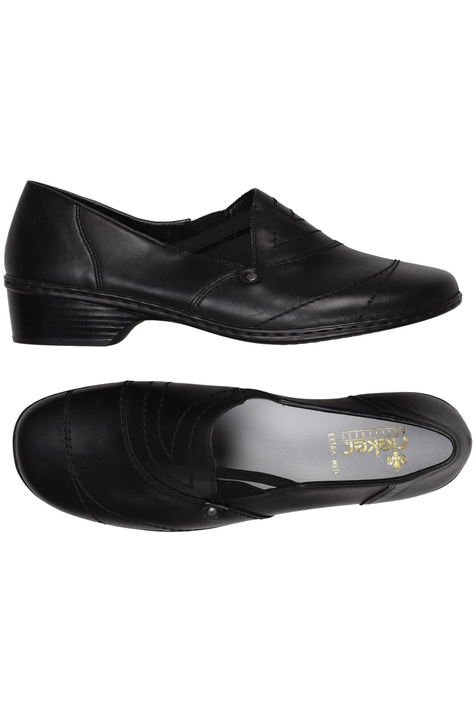 

Rieker Damen Halbschuh, schwarz, Gr. 42
