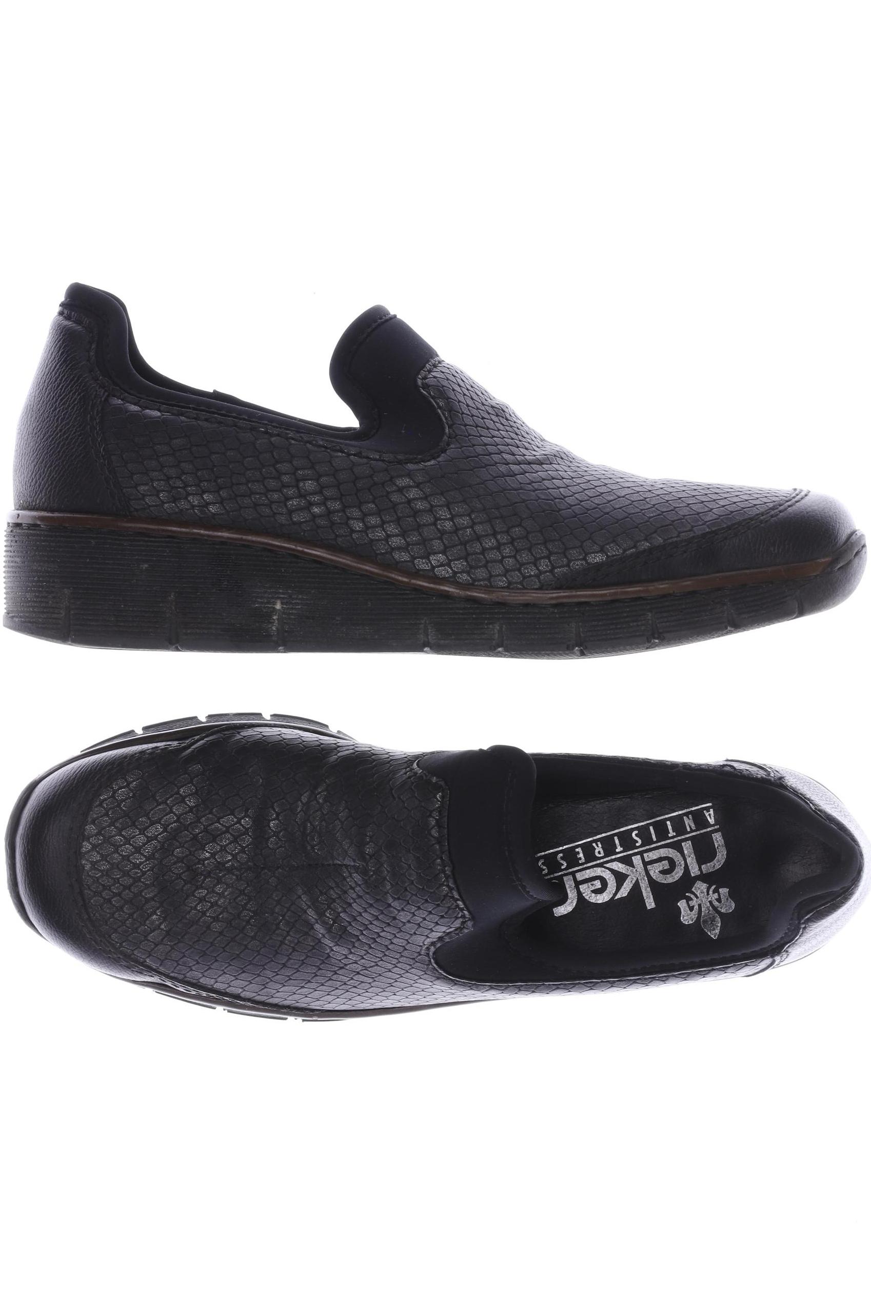 

Rieker Damen Halbschuh, schwarz