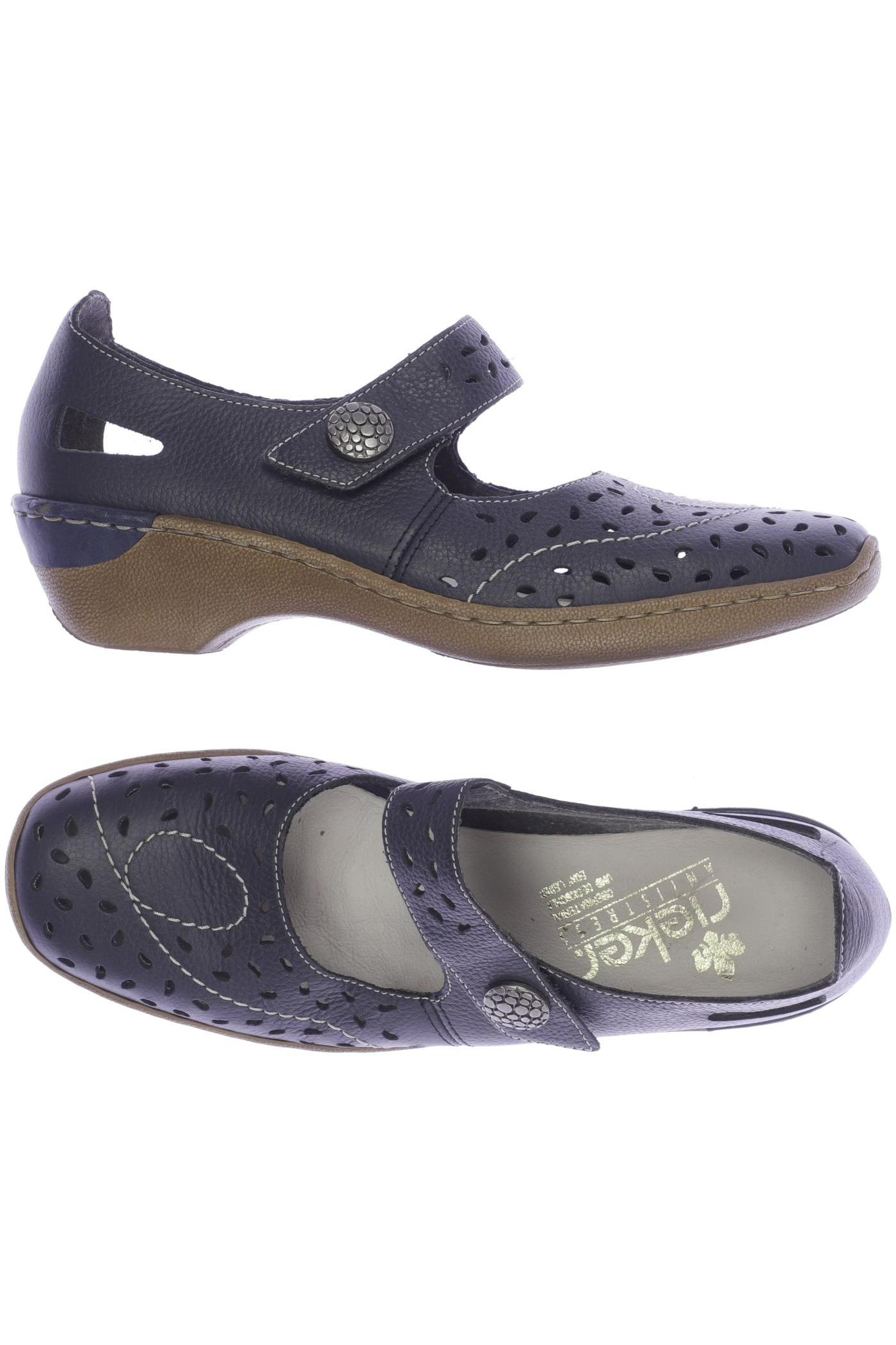 

Rieker Damen Halbschuh, marineblau, Gr. 39