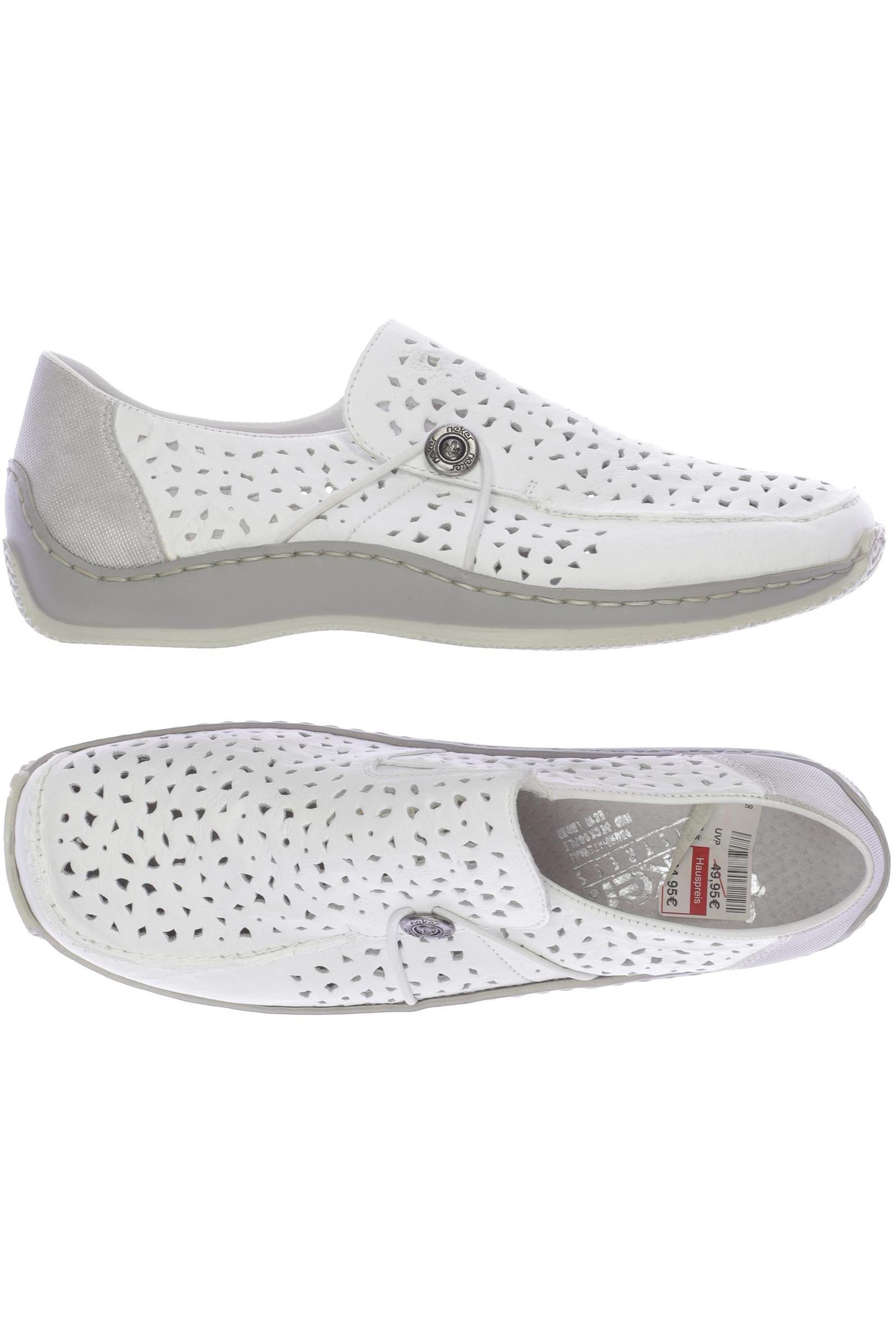

Rieker Damen Halbschuh, weiß